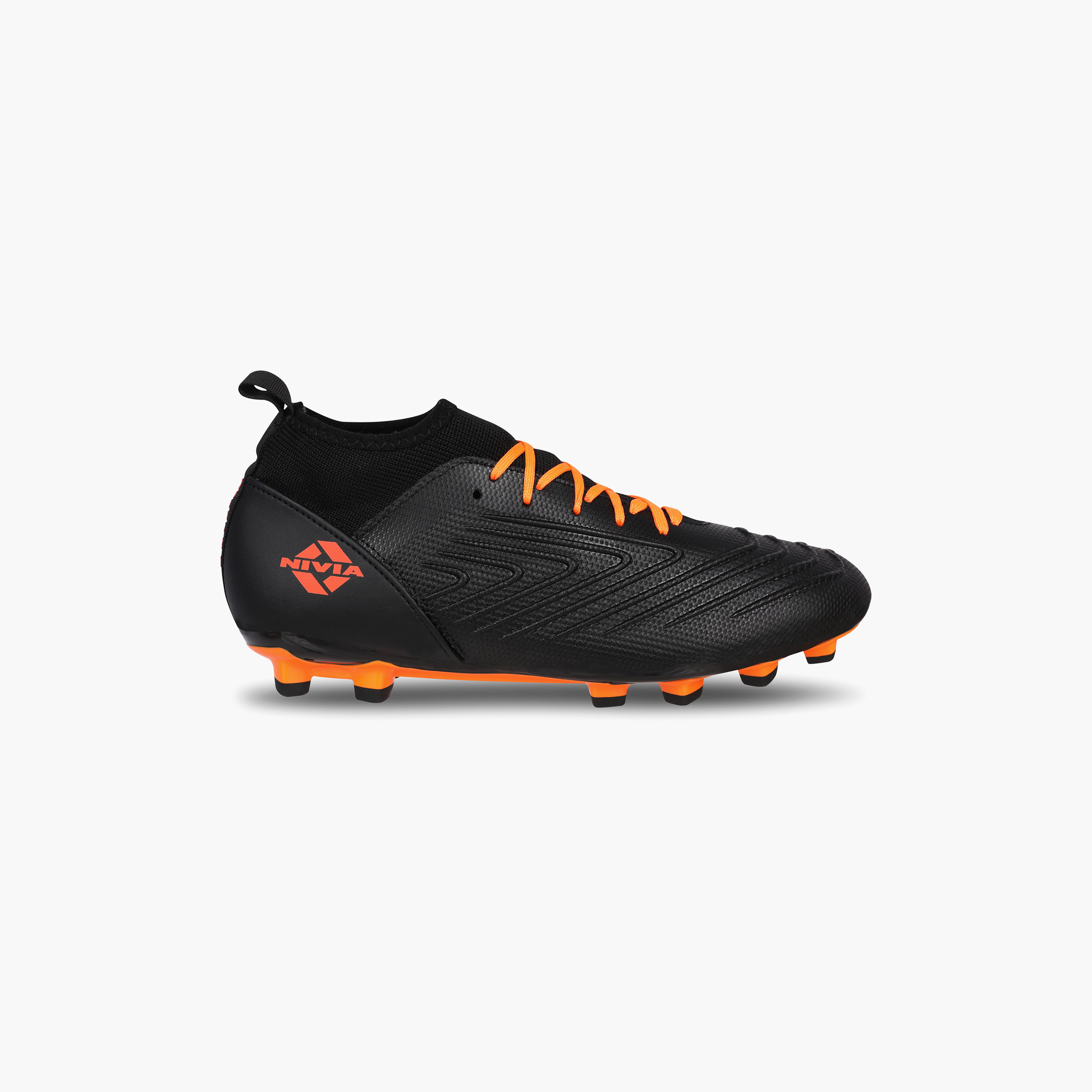 حذاء كرة القدم الأسود من نيفيا كرين 2.0-sports-gear-football-shoes-firmground-image-2