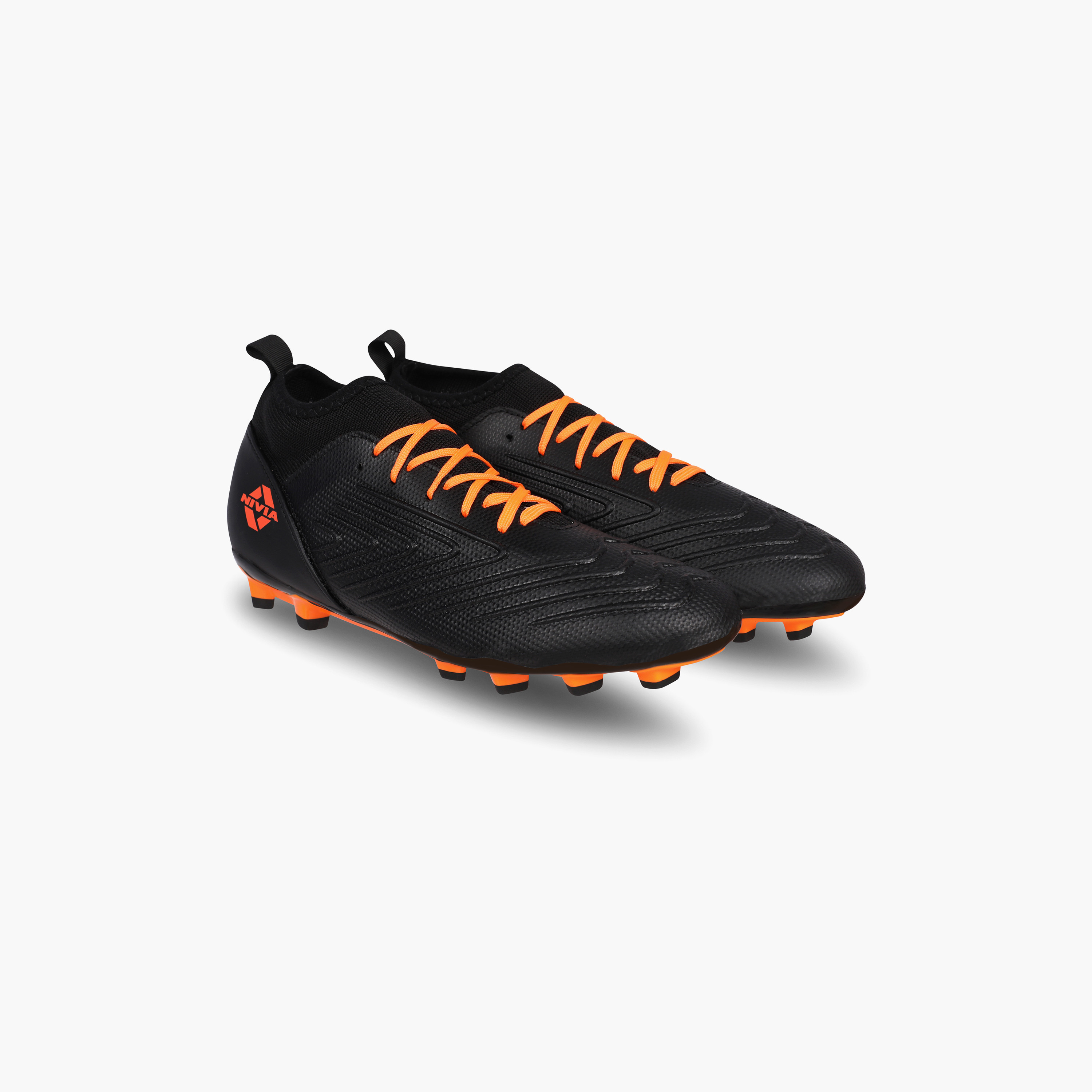 حذاء كرة القدم الأسود من نيفيا كرين 2.0-sports-gear-football-shoes-firmground-image-5