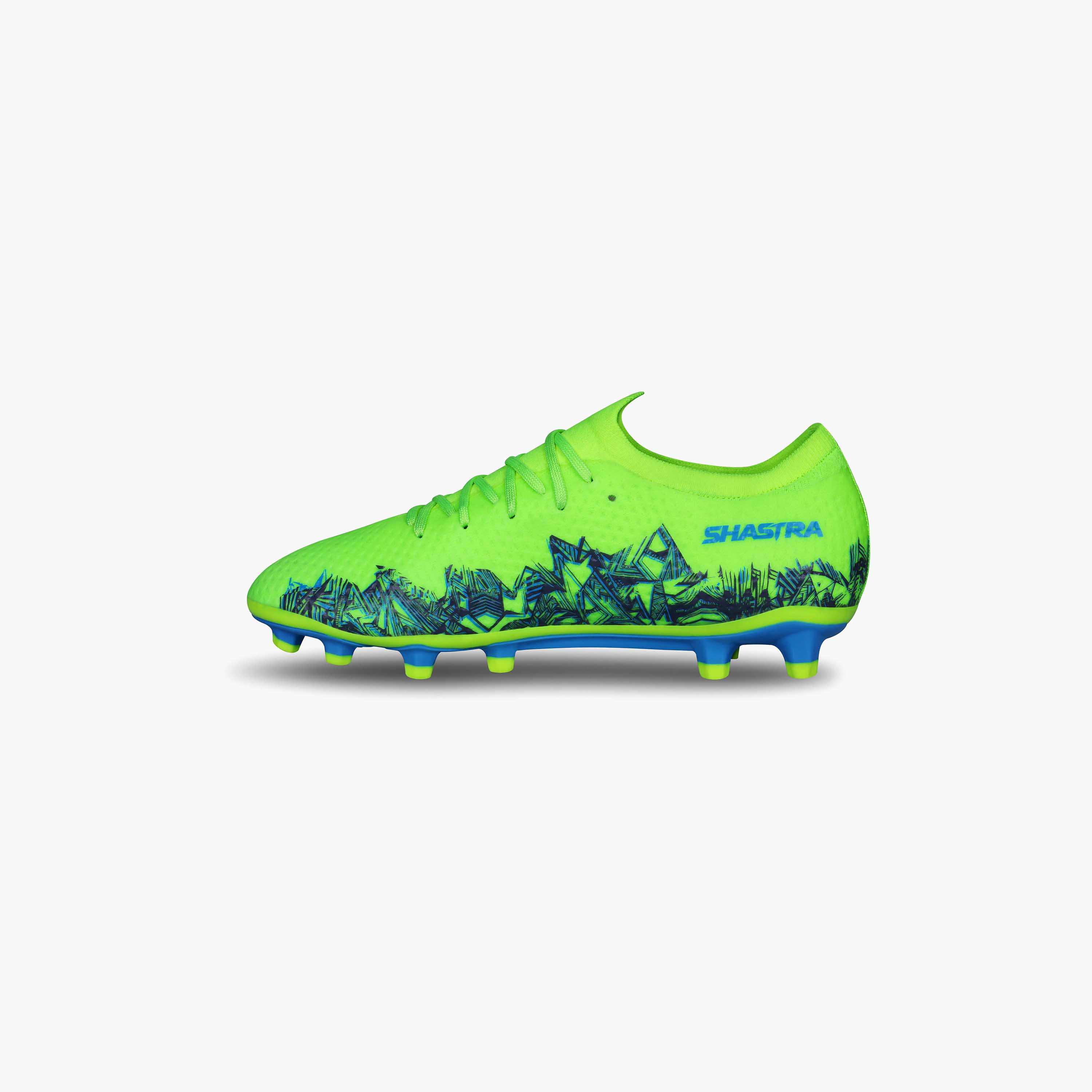 حذاء كرة القدم من نيفيا شاسترا إف باللون الأخضر-sports-gear-football-shoes-firmground-image-4