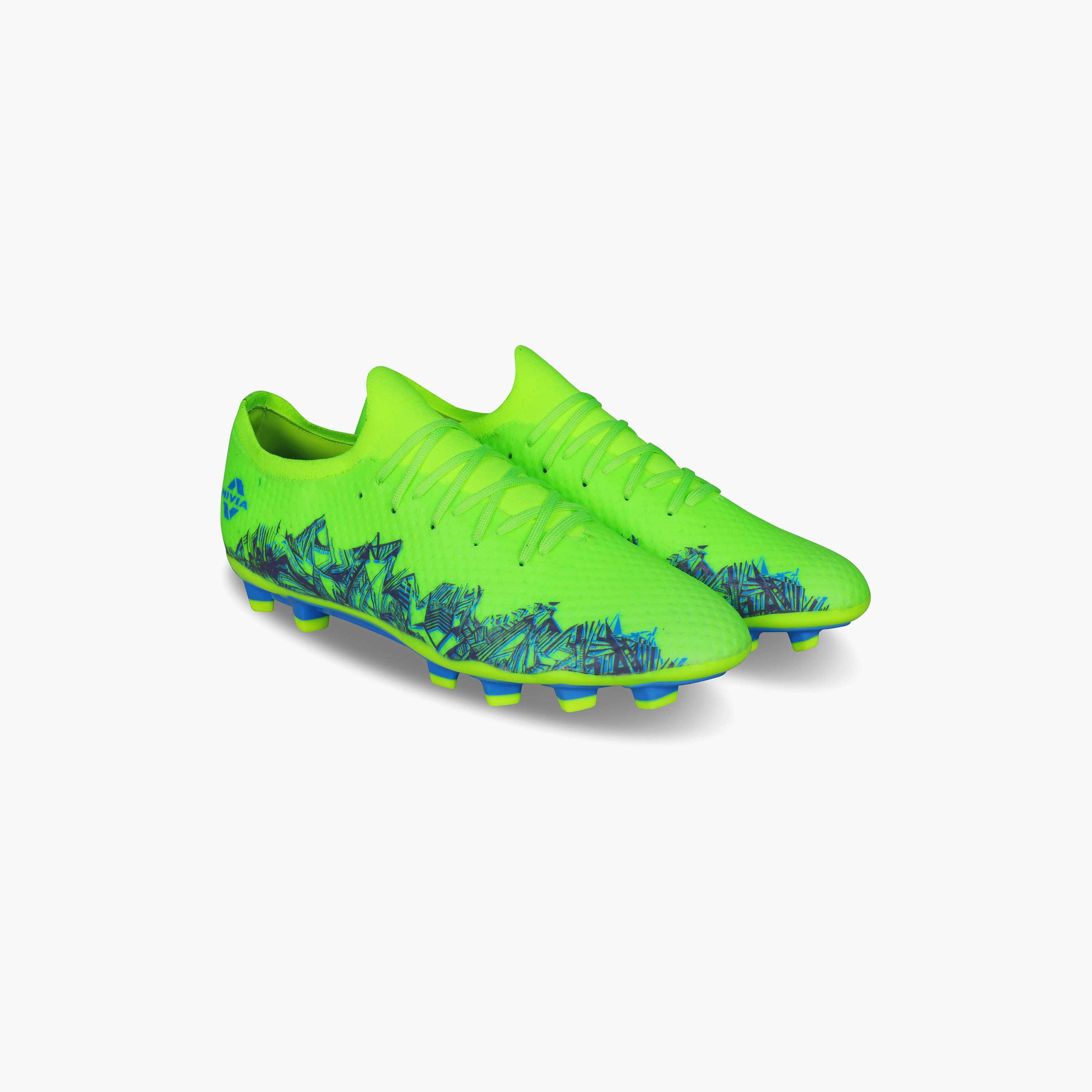 حذاء كرة القدم من نيفيا شاسترا إف باللون الأخضر-sports-gear-football-shoes-firmground-image-6