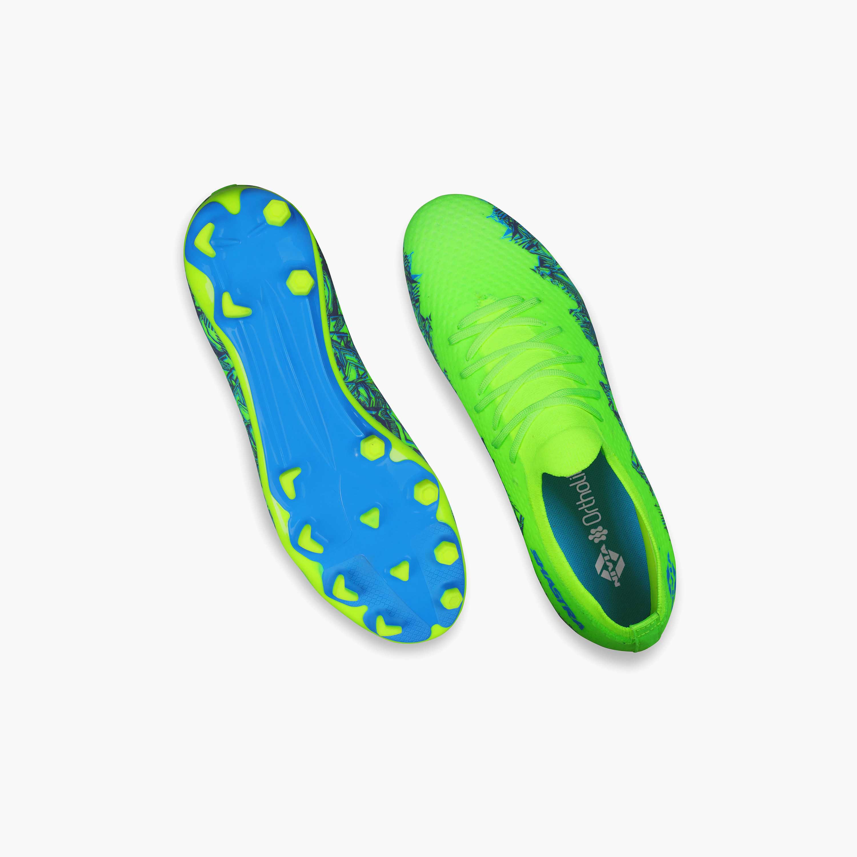 حذاء كرة القدم من نيفيا شاسترا إف باللون الأخضر-sports-gear-football-shoes-firmground-image-8