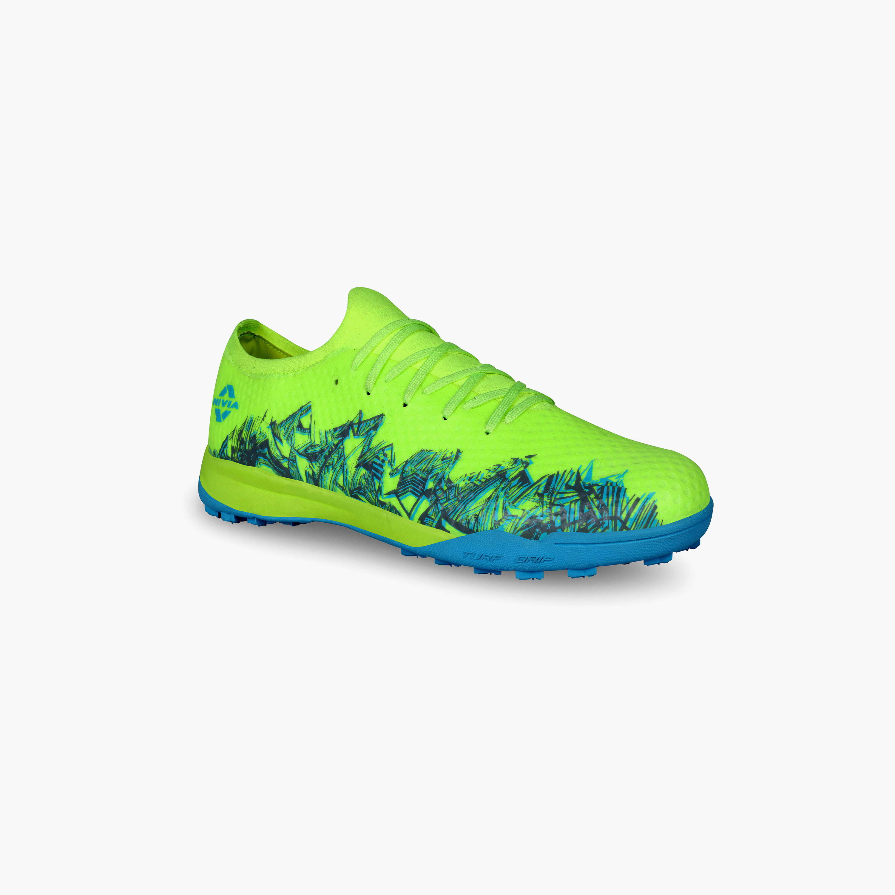 حذاء نيفيا شاسترا تيرف إف الأخضر لكرة الصالات-sports-men-shoes-image-1