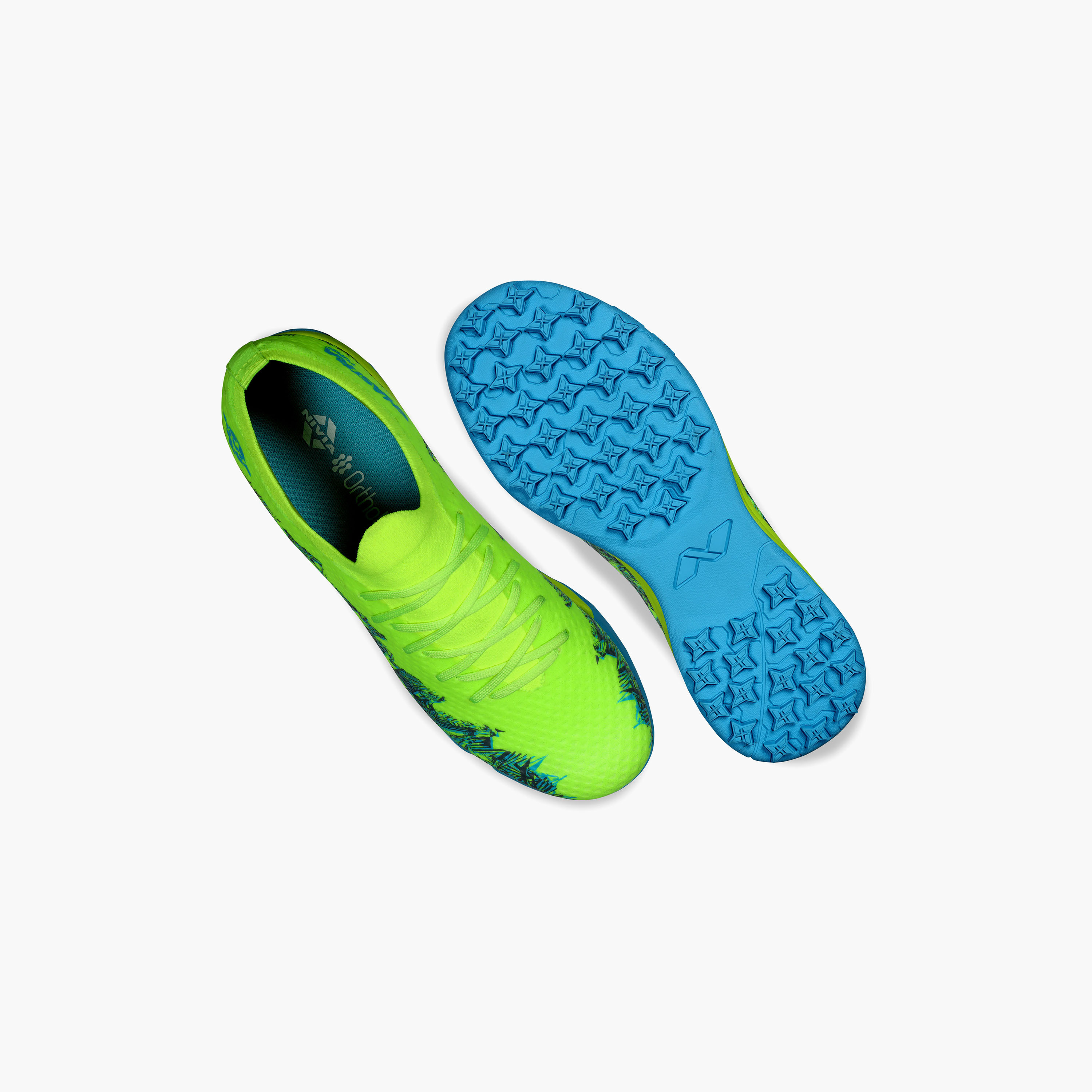 حذاء نيفيا شاسترا تيرف إف الأخضر لكرة الصالات-sports-men-shoes-image-8