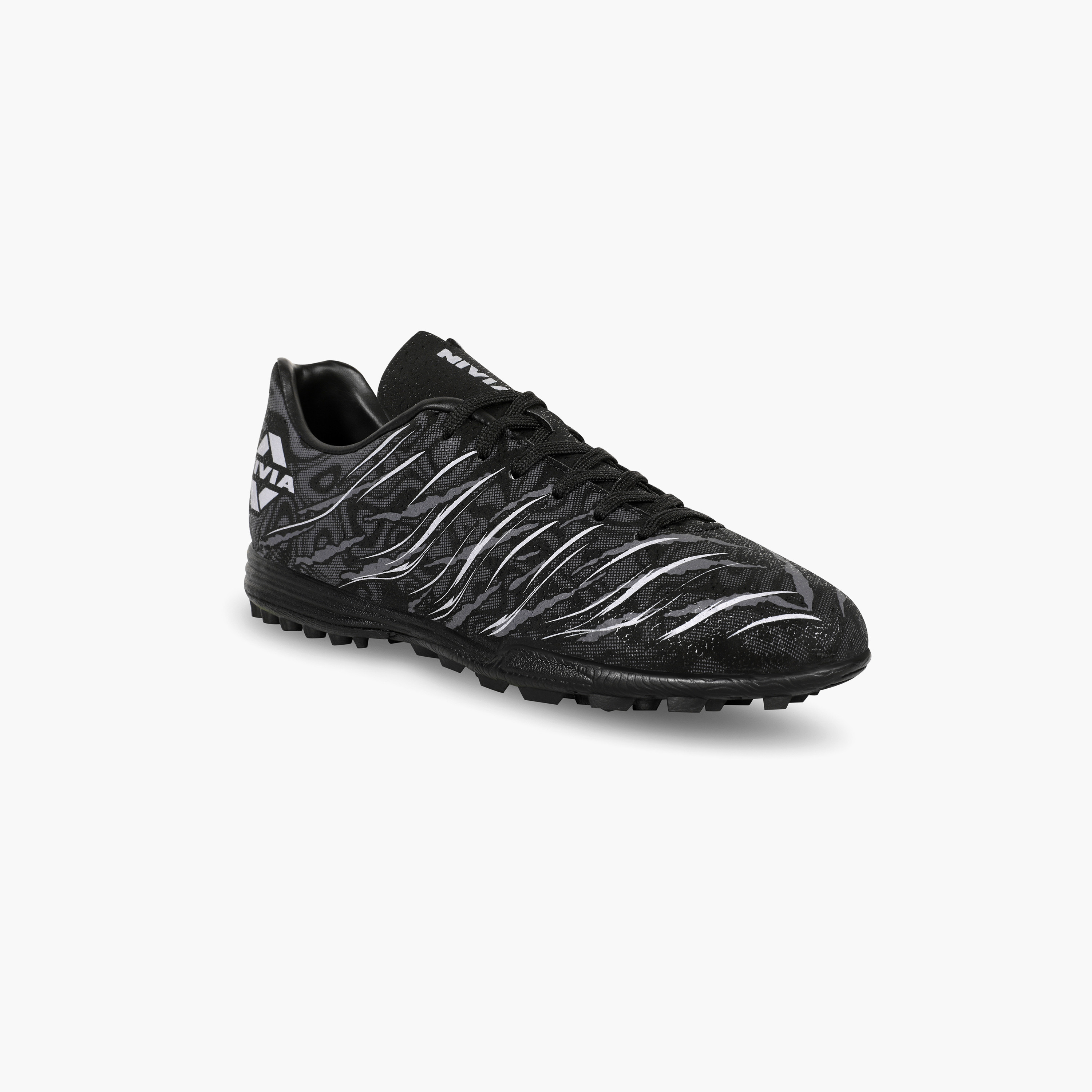 Nivia Carbonite 6.0 Turf Black Futsal Shoes-sports-men-shoes-image-1
