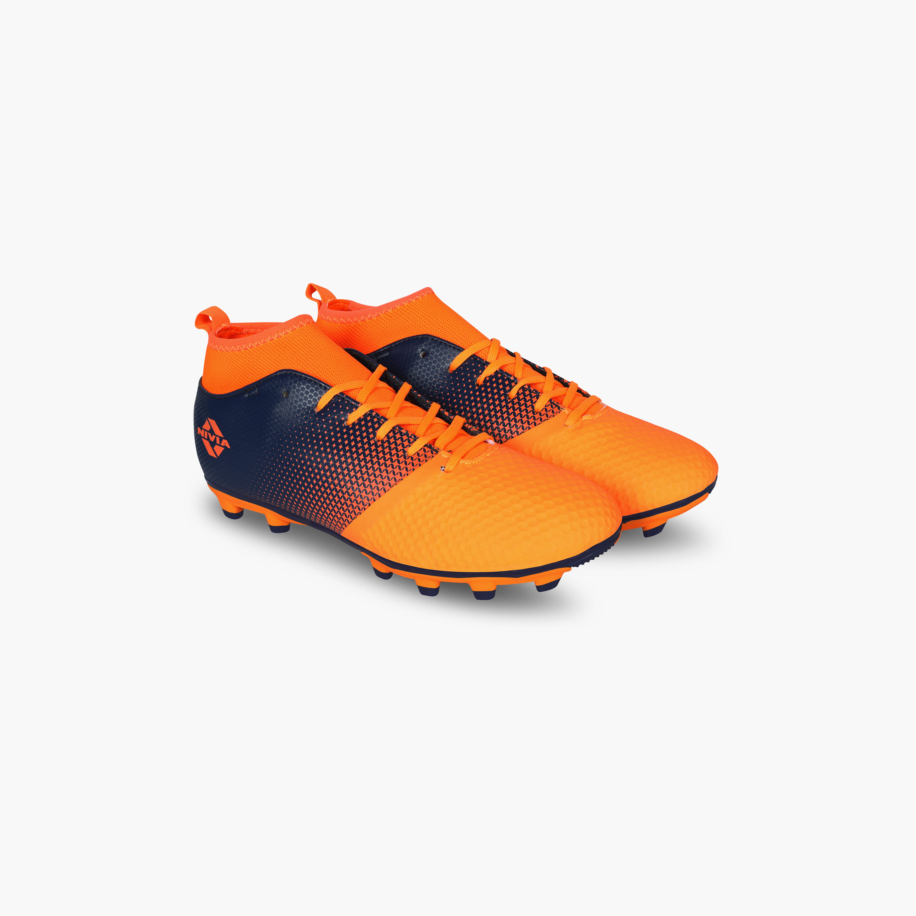 Buy Men s NIVIA Ashtang Orange Football Shoes Online Centrepoint UAE