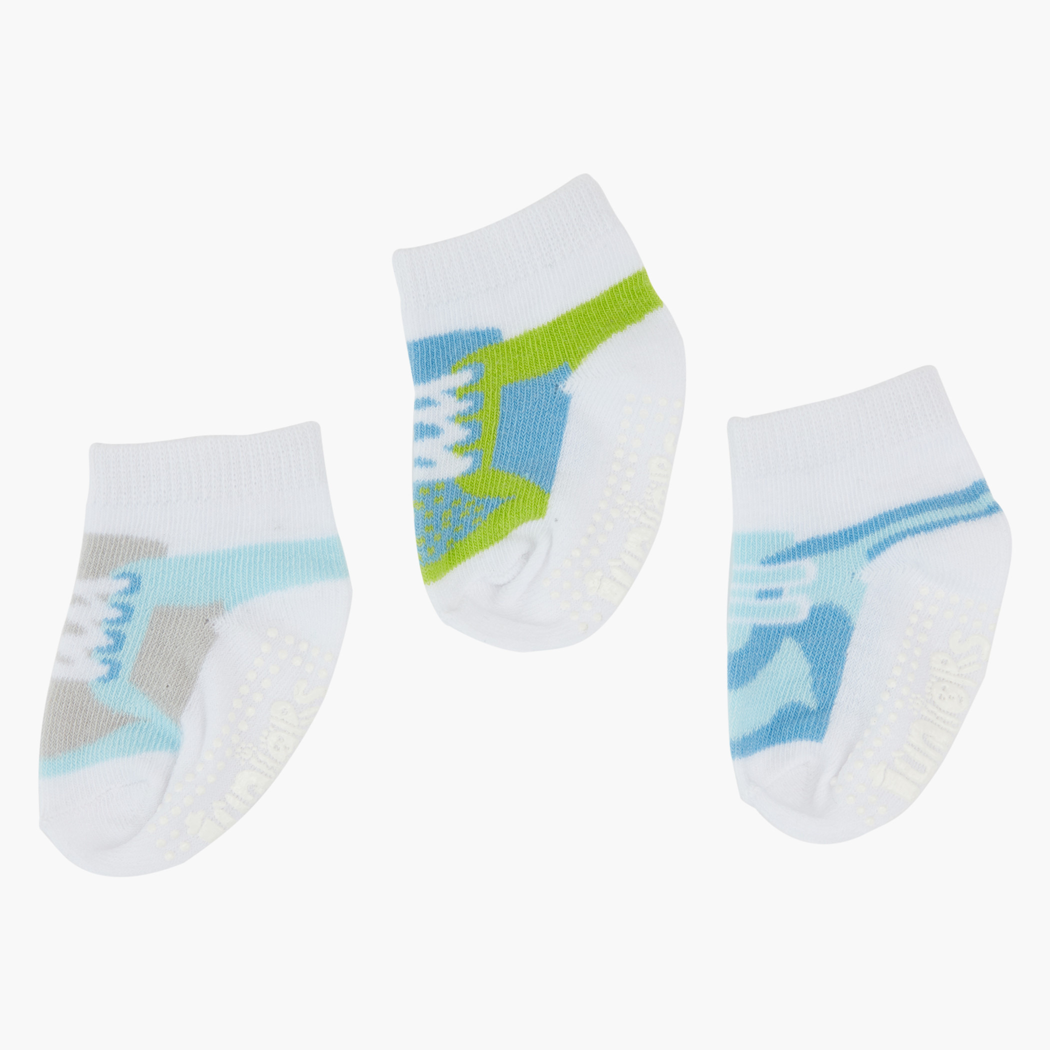 جوارب بطبعات من جونيورز - طقم من 3-baby-boys-clothing-multipacks-image-1