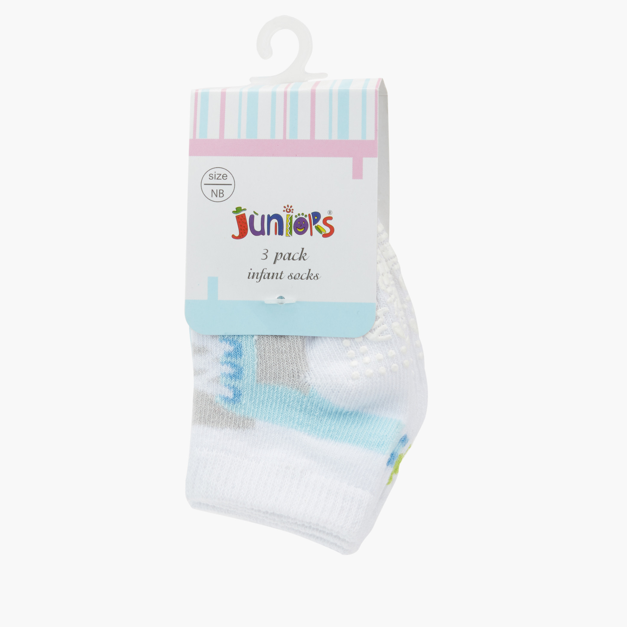 جوارب بطبعات من جونيورز - طقم من 3-baby-boys-clothing-multipacks-image-2