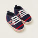 Juniors Striped Baby Shoes-Casual-thumbnail-1