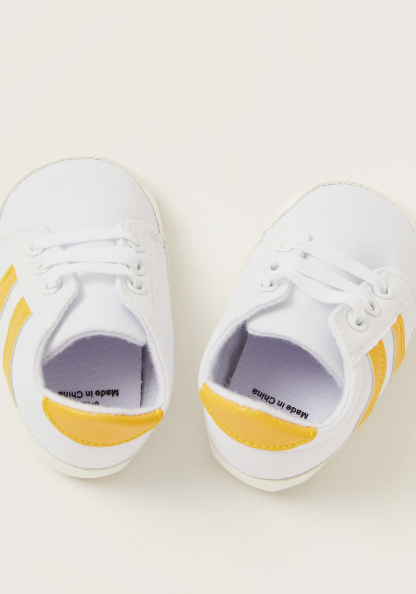 Juniors Striped Baby Shoes-Sports-image-0