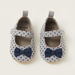 Juniors Printed Baby Shoes with Bow Applique-Casual-thumbnail-4