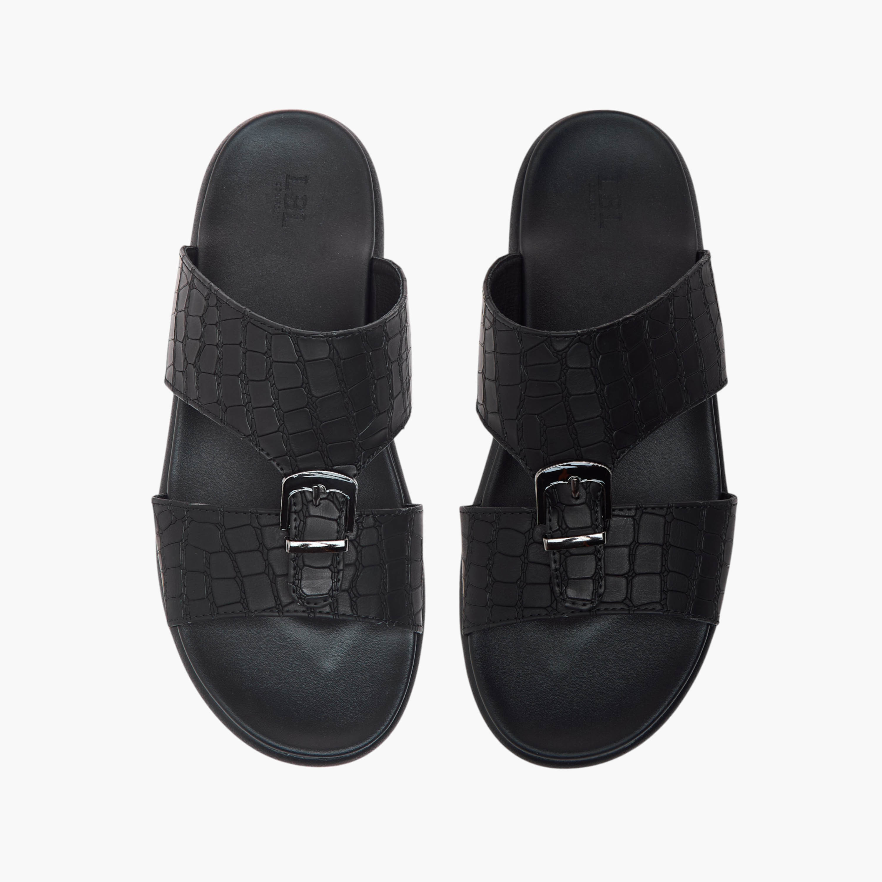 LBL by Shoexpress Buckle Accent Slip-On Arabic Sandals-men-shoes-sandals-image-1