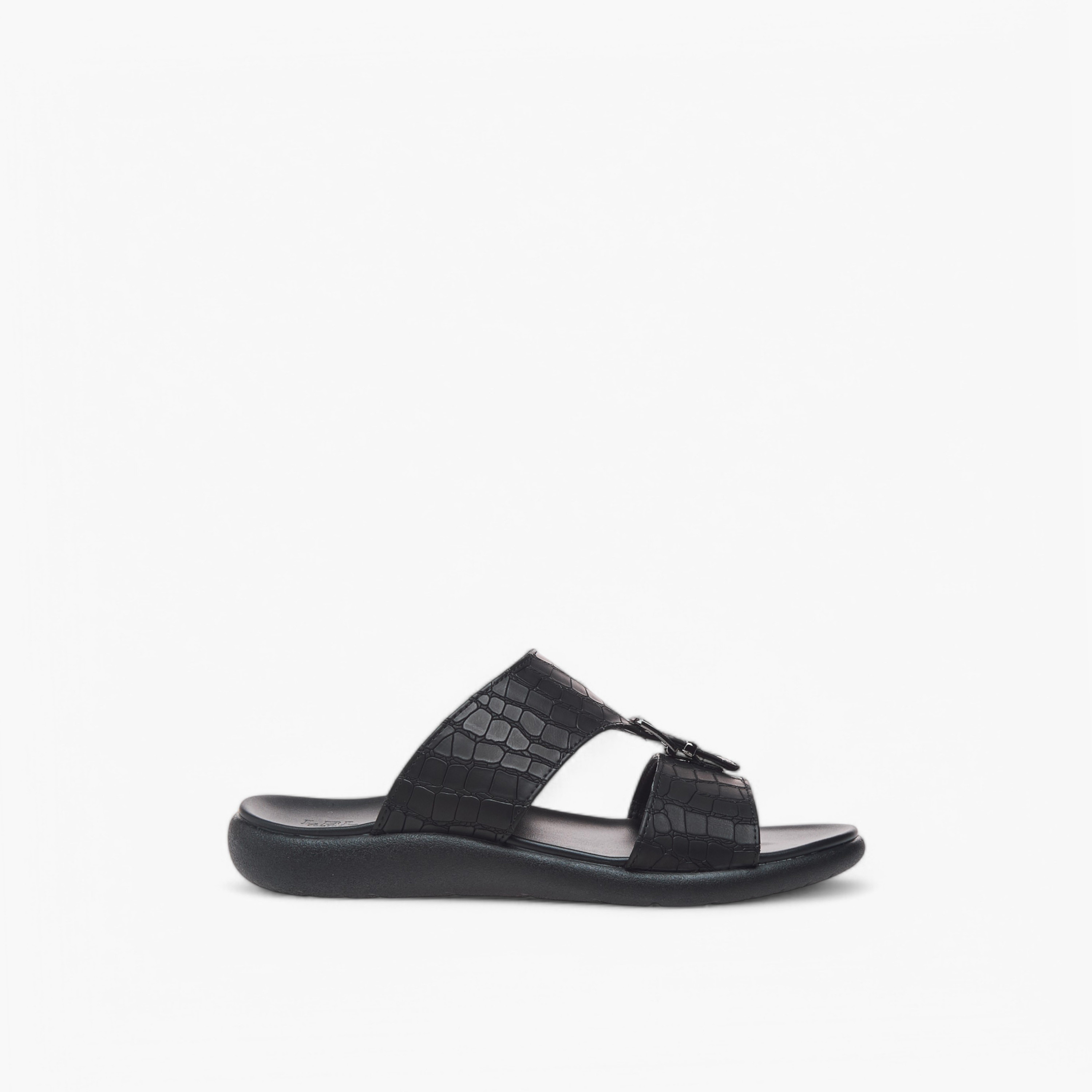 LBL by Shoexpress Buckle Accent Slip-On Arabic Sandals-men-shoes-sandals-image-2