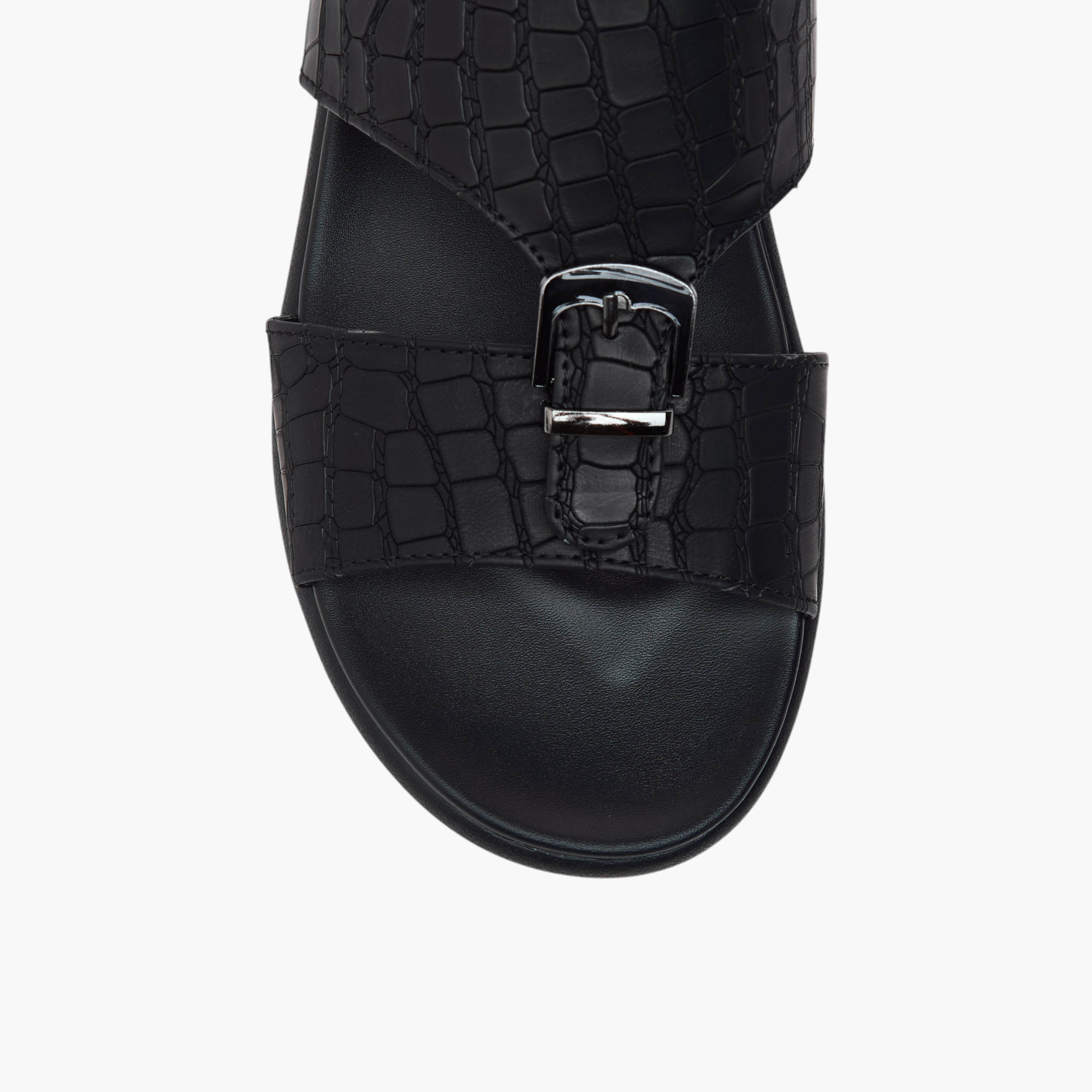 LBL by Shoexpress Buckle Accent Slip-On Arabic Sandals-men-shoes-sandals-image-3