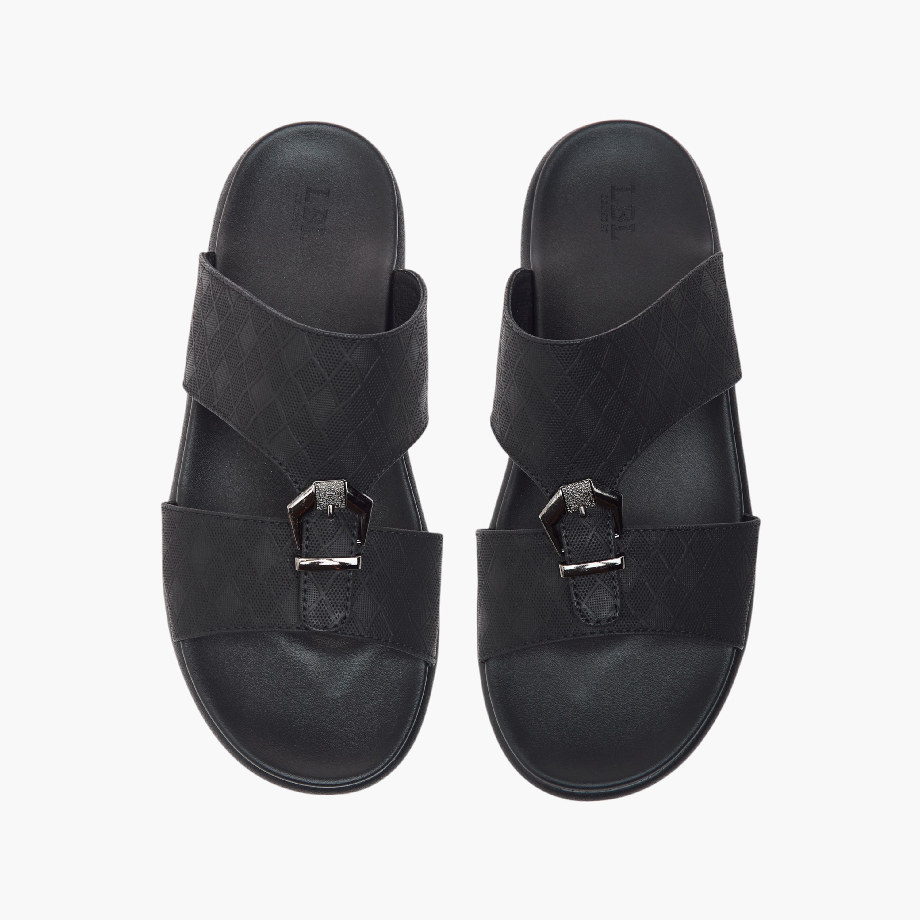 LBL by Shoexpress Buckle Accent Slip-On Arabic Sandals-men-shoes-sandals-image-1