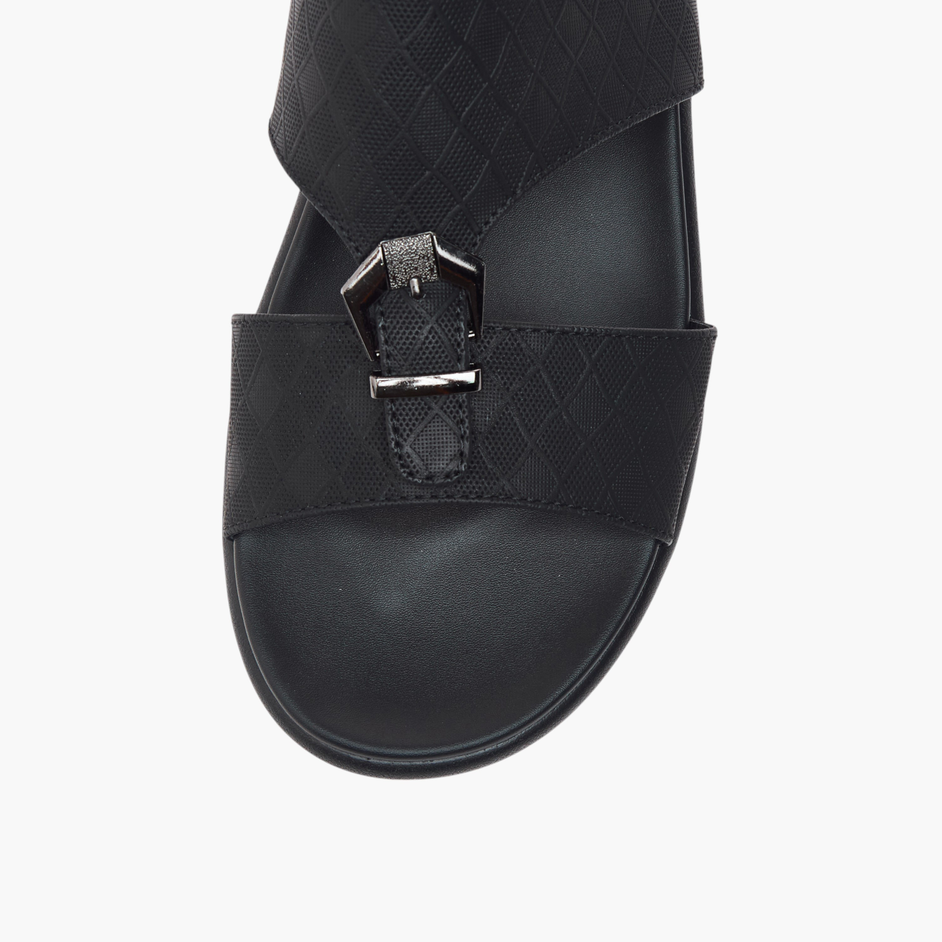 LBL by Shoexpress Buckle Accent Slip-On Arabic Sandals-men-shoes-sandals-image-3