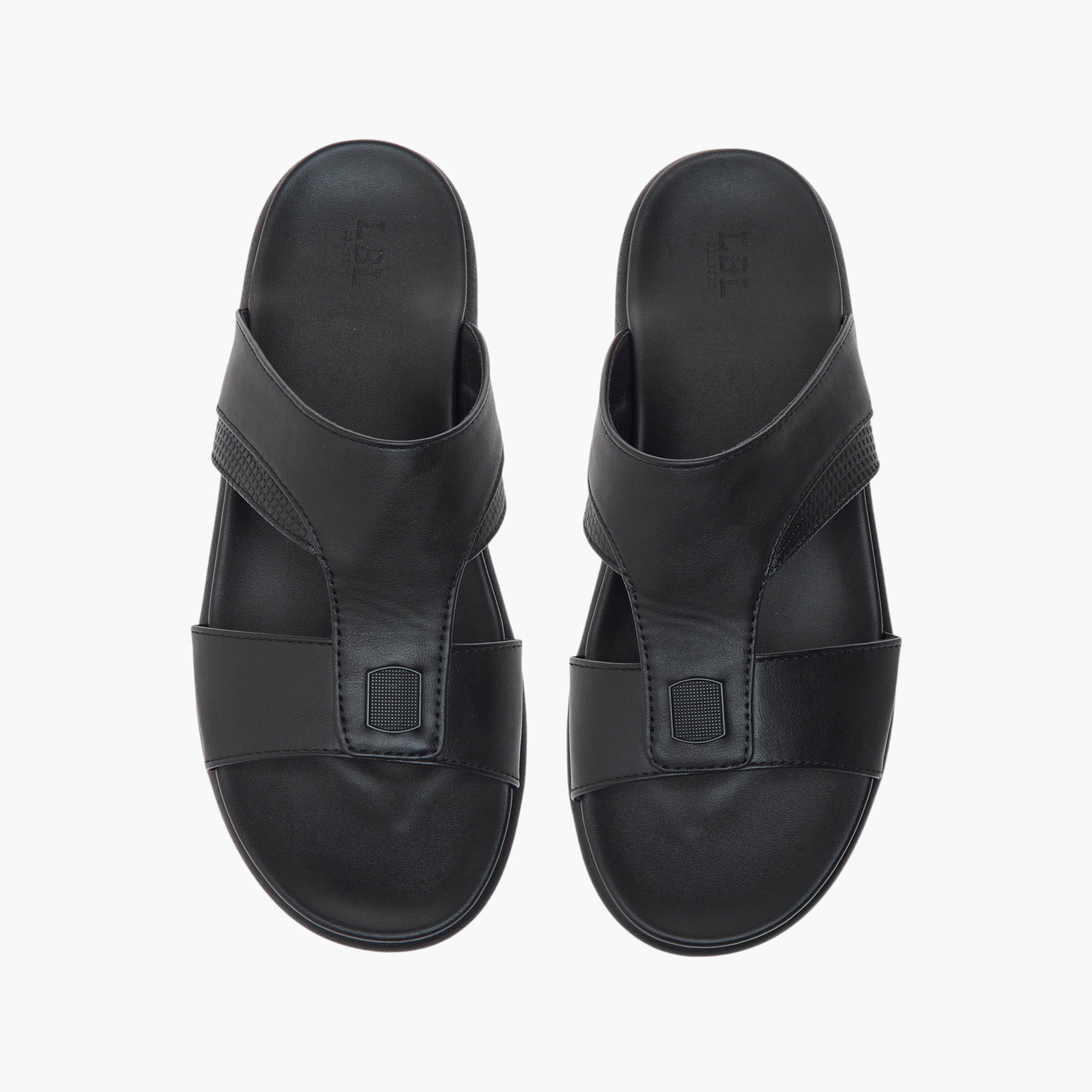 LBL by Shoexpress Textured Slip-On Arabic Sandals-men-shoes-sandals-image-1
