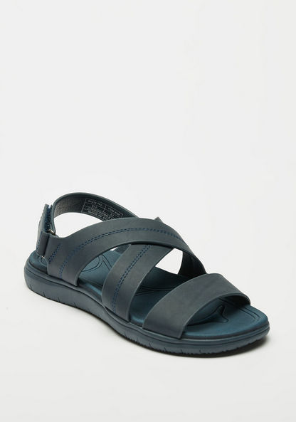 Mister Duchini Solid Cross-Strap Sandals-Boy%27s Sandals-image-1