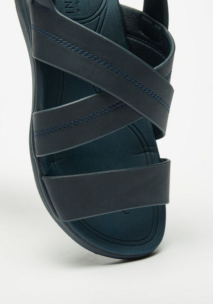 Mister Duchini Solid Cross-Strap Sandals-Boy%27s Sandals-image-3