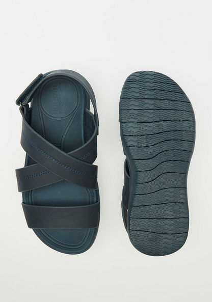 Mister Duchini Solid Cross-Strap Sandals-Boy%27s Sandals-image-4