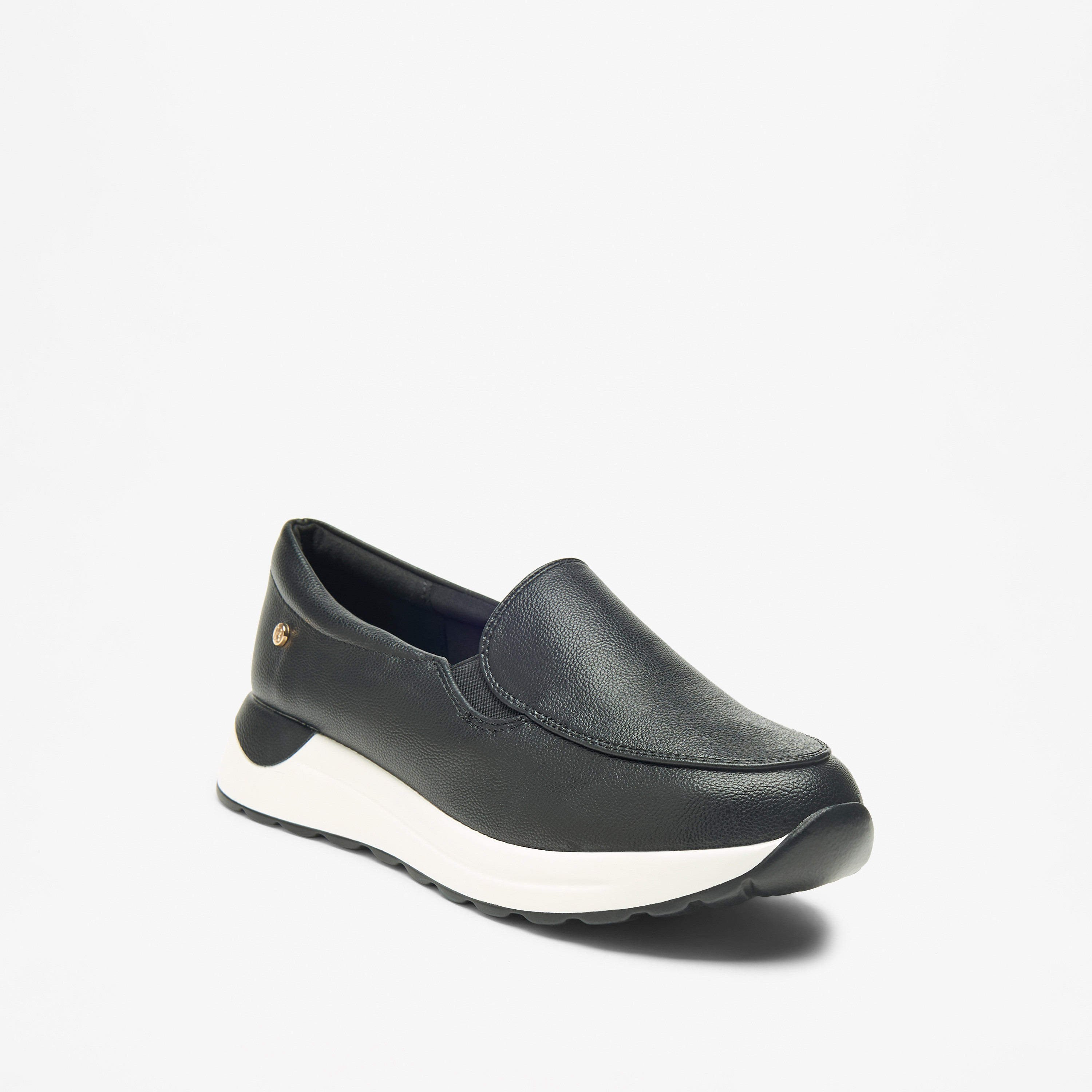 حذاء سادة سهل الارتداء بكعب بلاتفورم من فلورا بيلا-women-shoes-loafersandmoccasins-image-1
