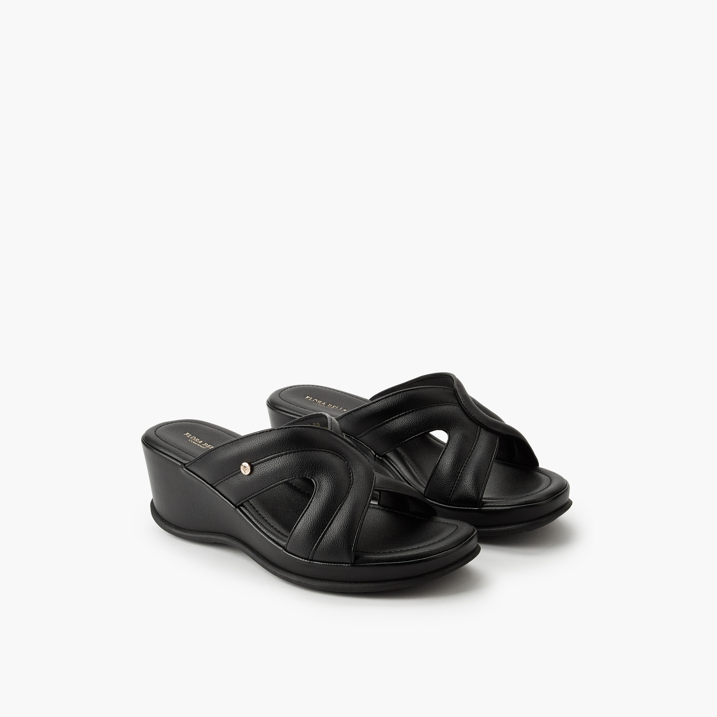 صندل بكعب ويدج للنساء من فلورا بيلا-women-shoes-sandals-heeled-image-1