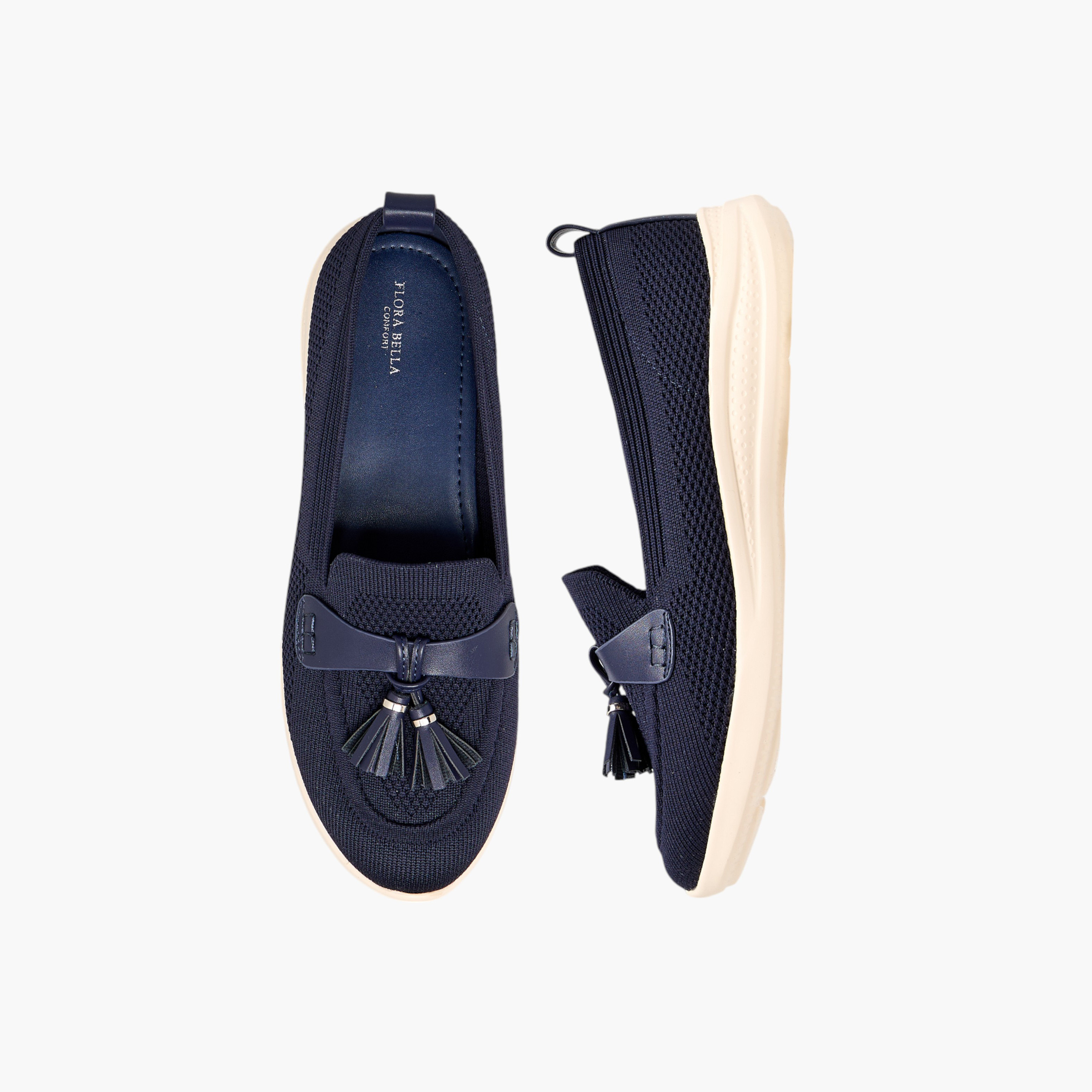 Flora Bella Tassel Detail Slip-On Loafers-women-shoes-loafersandmoccasins-image-1
