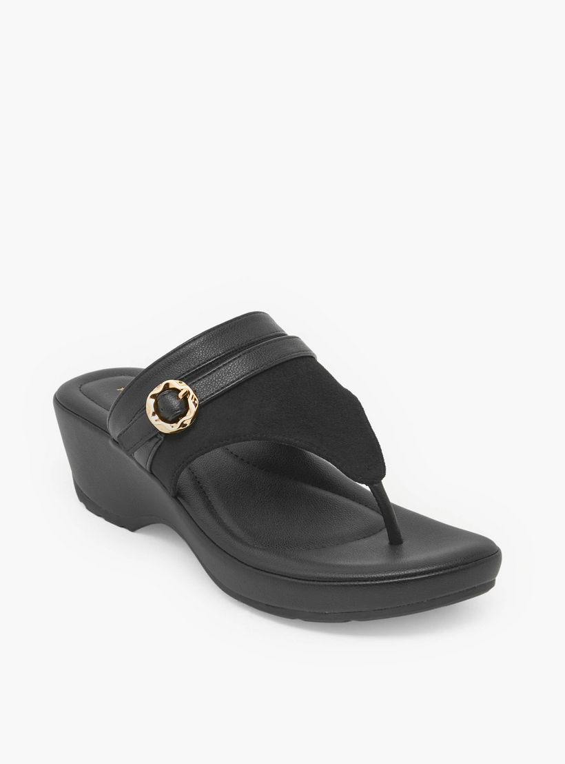 صندل ويدج سهل الارتداء للنساء من فلورا بيلا-women-shoes-sandals-heeled-image-2