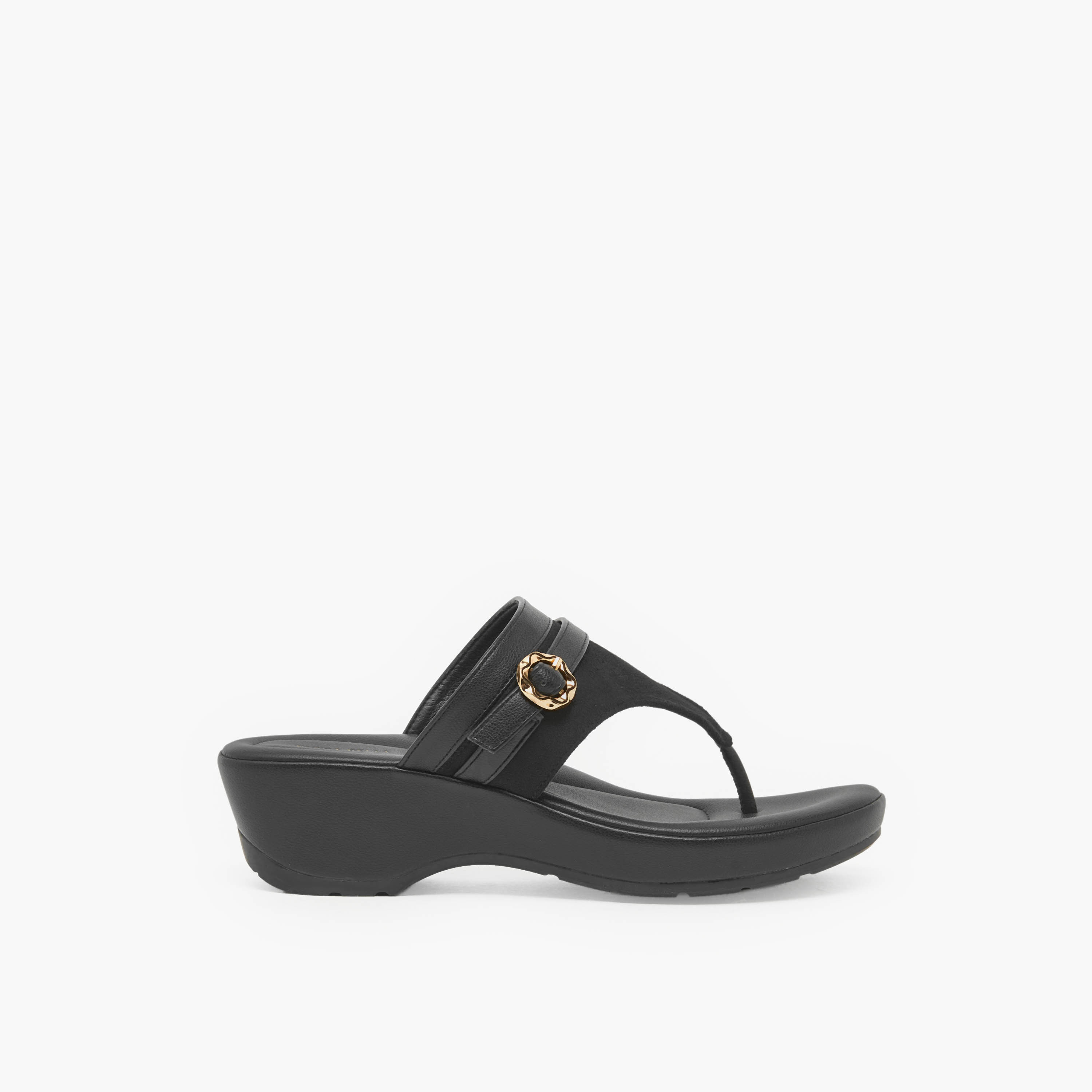 صندل ويدج سهل الارتداء للنساء من فلورا بيلا-women-shoes-sandals-heeled-image-3