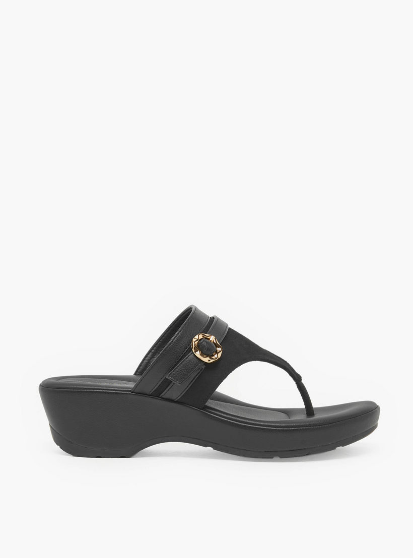 صندل ويدج سهل الارتداء للنساء من فلورا بيلا-women-shoes-sandals-heeled-image-3
