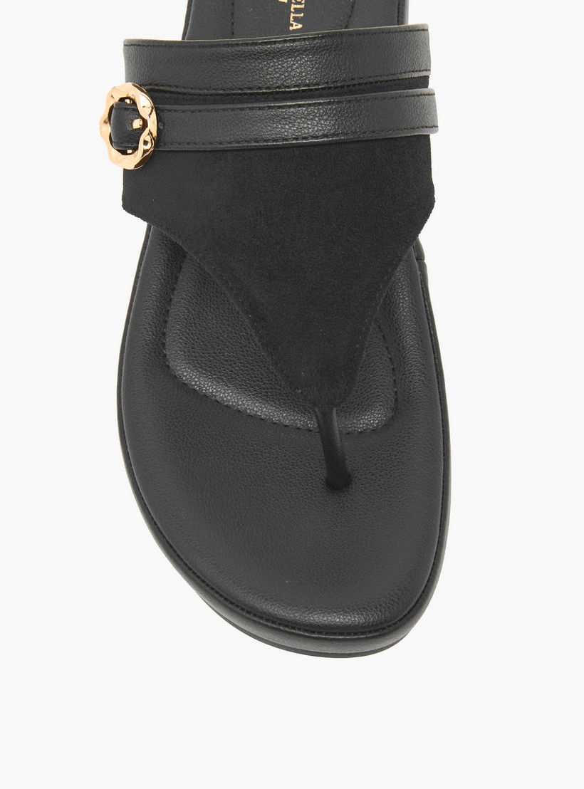 صندل ويدج سهل الارتداء للنساء من فلورا بيلا-women-shoes-sandals-heeled-image-4