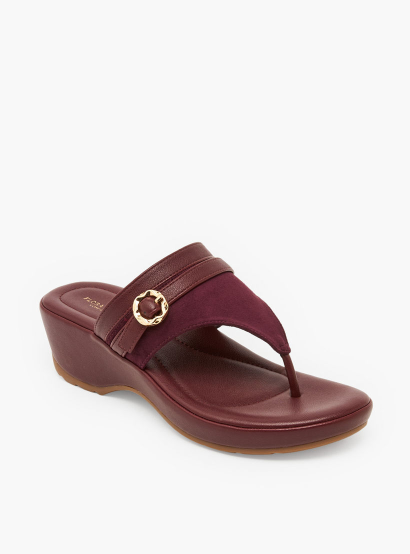 صندل ويدج سهل الارتداء للنساء من فلورا بيلا-women-shoes-sandals-heeled-image-2