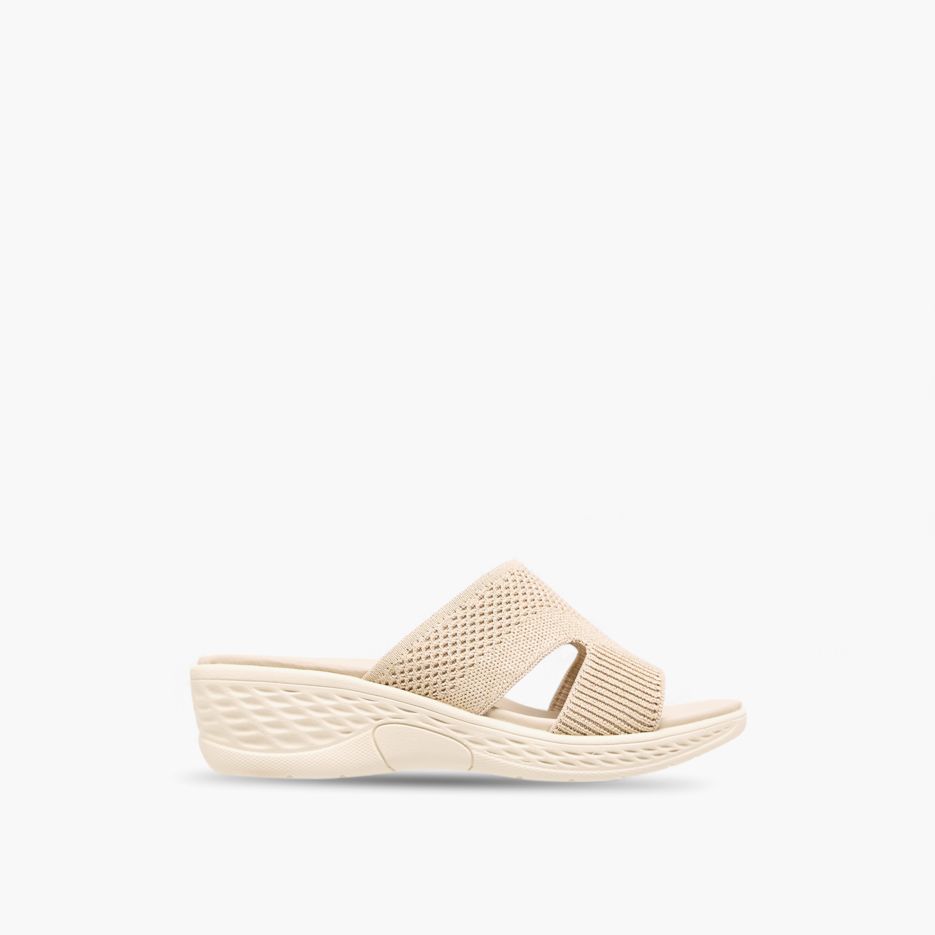 Flora Bella Textured Slip-On Sandals with Wedge Heels-women-shoes-sandals-heeled-image-3