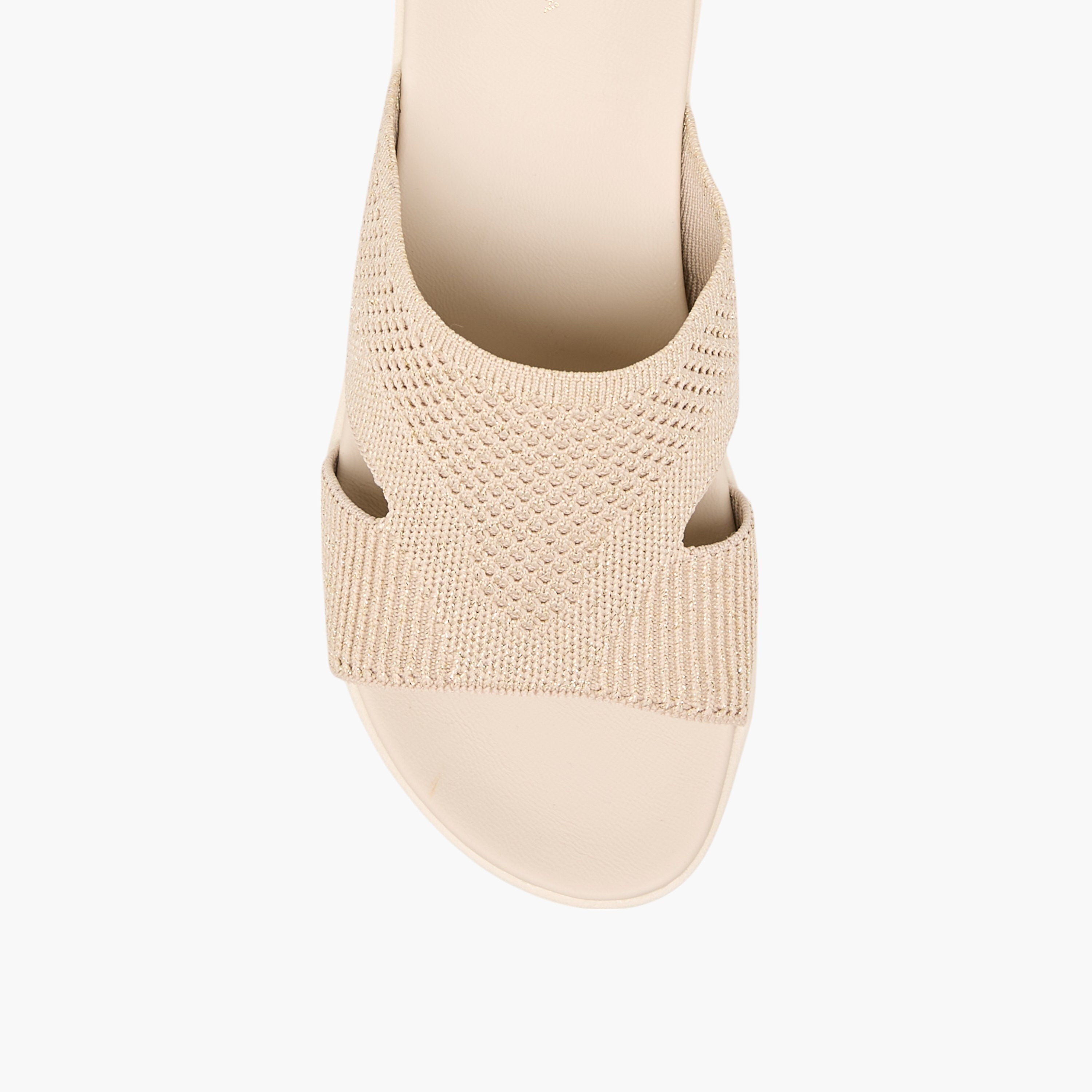 Flora Bella Textured Slip-On Sandals with Wedge Heels-women-shoes-sandals-heeled-image-4