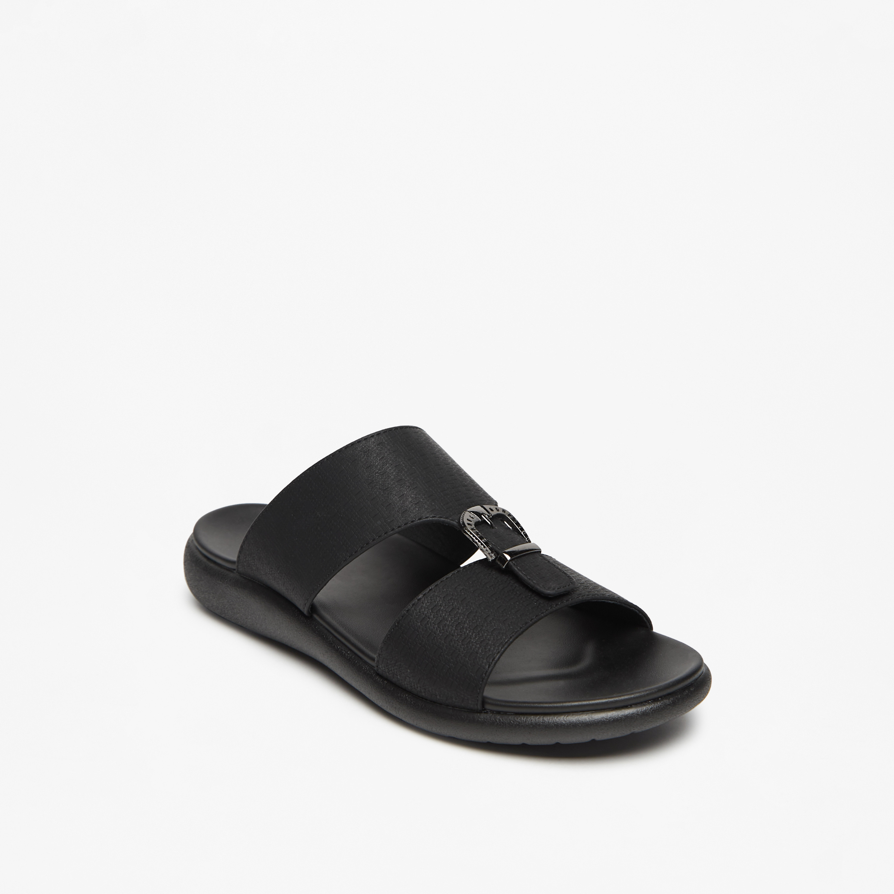 LBL by Shoexpress Men's Buckle Slip-On Comfort Sandals-cpmen-footwear-sandals-image-1