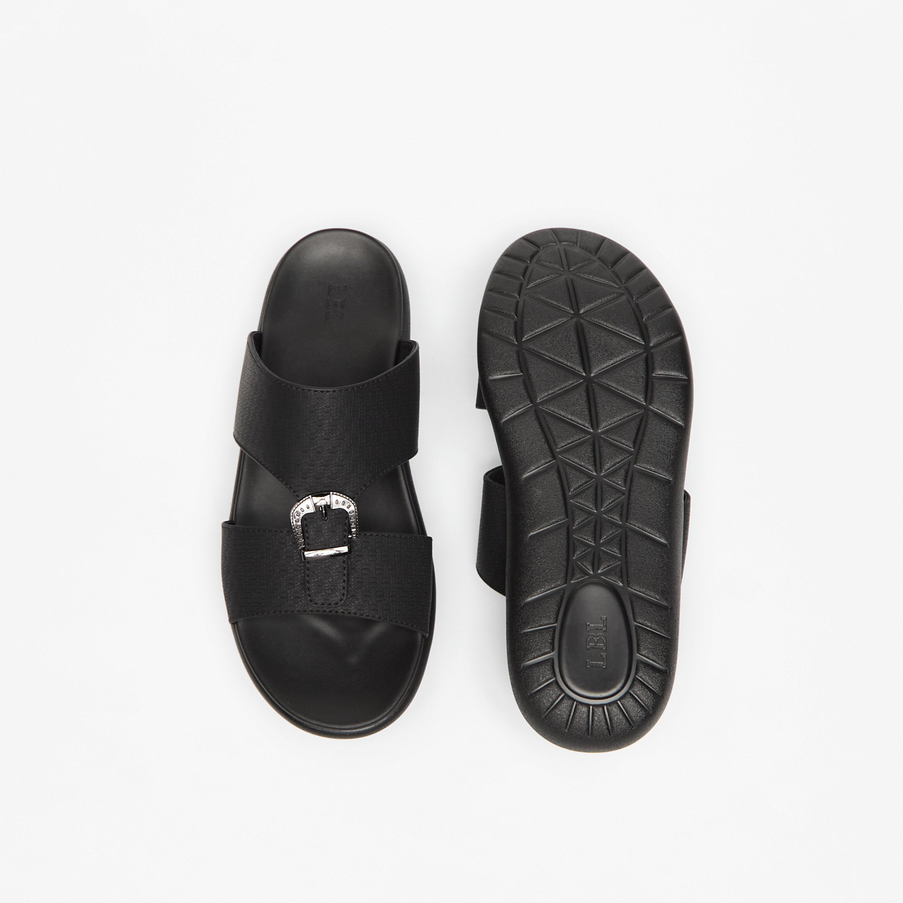 LBL by Shoexpress Men's Buckle Slip-On Comfort Sandals-cpmen-footwear-sandals-image-4