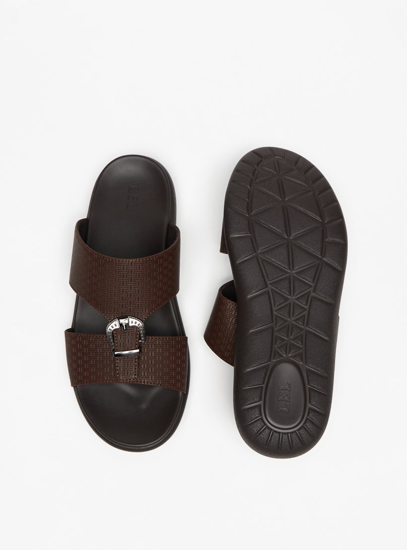 صندل مريح سهل الارتداء بإبزيم للرجال من إل بي إل من شو إكسبريس-cpmen-footwear-sandals-image-4