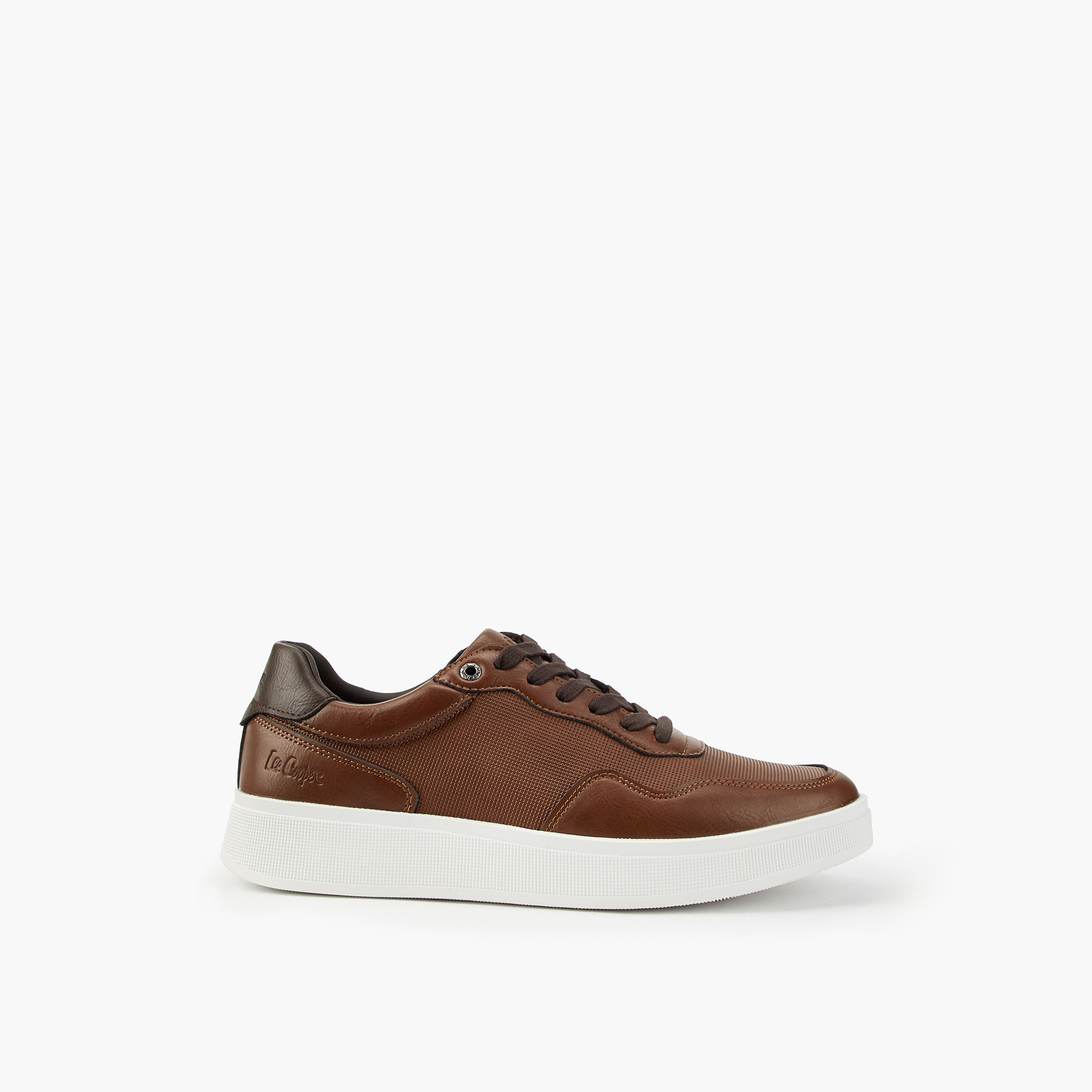 Lee Cooper Men's Lace-Up Sneakers-men-shoes-sneakers-image-2