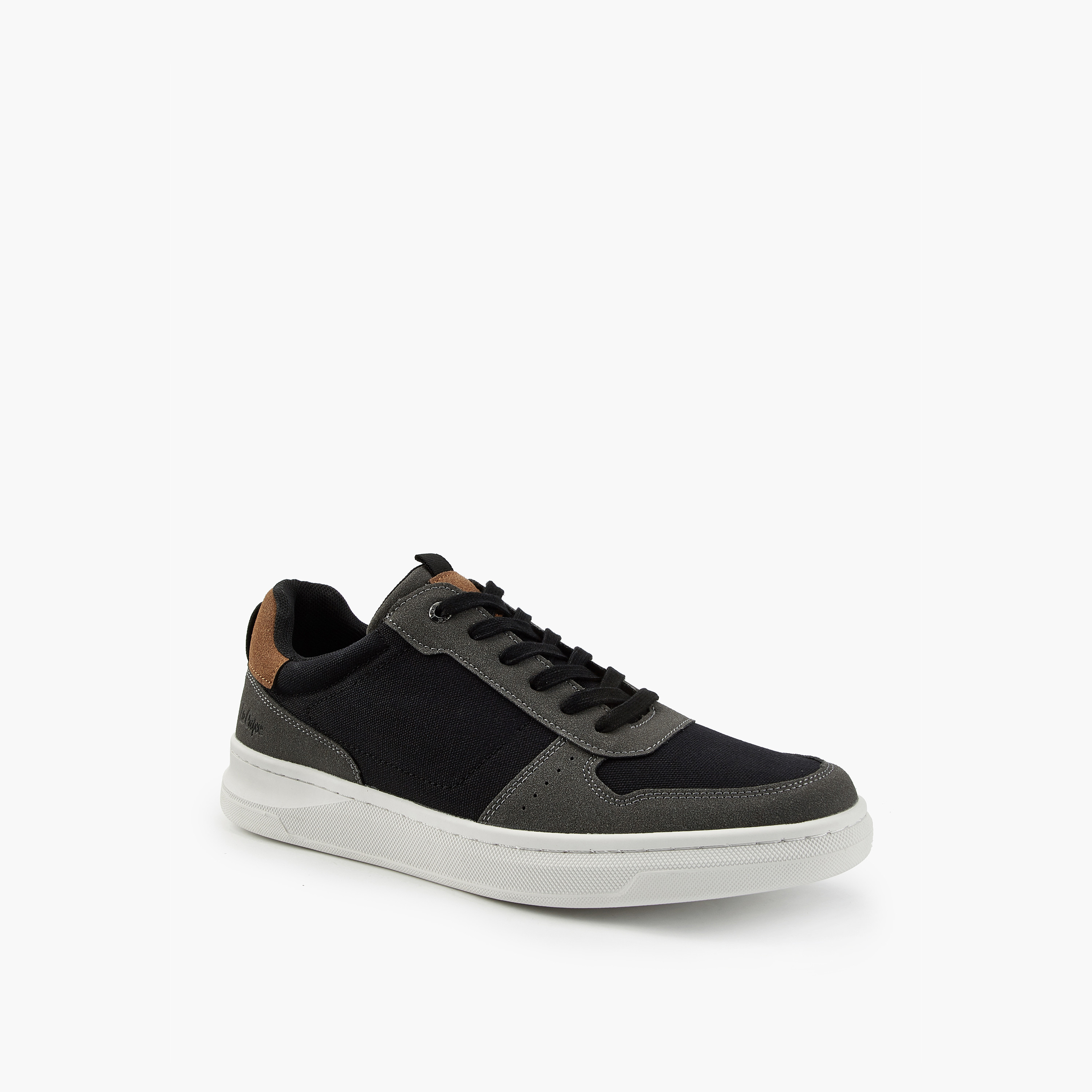 Lee Cooper Men's Lace-Up Sneakers-men-shoes-sneakers-image-3