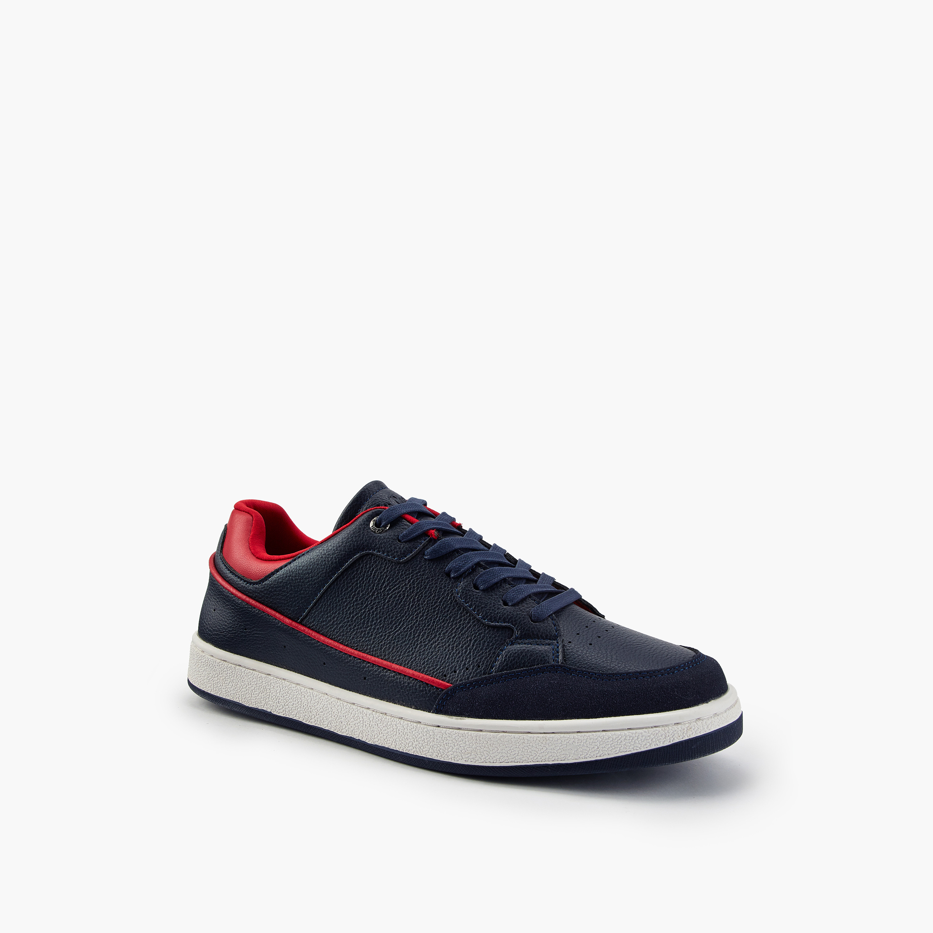 Lee Cooper Men's Lace-Up Sneakers-men-shoes-sneakers-image-3