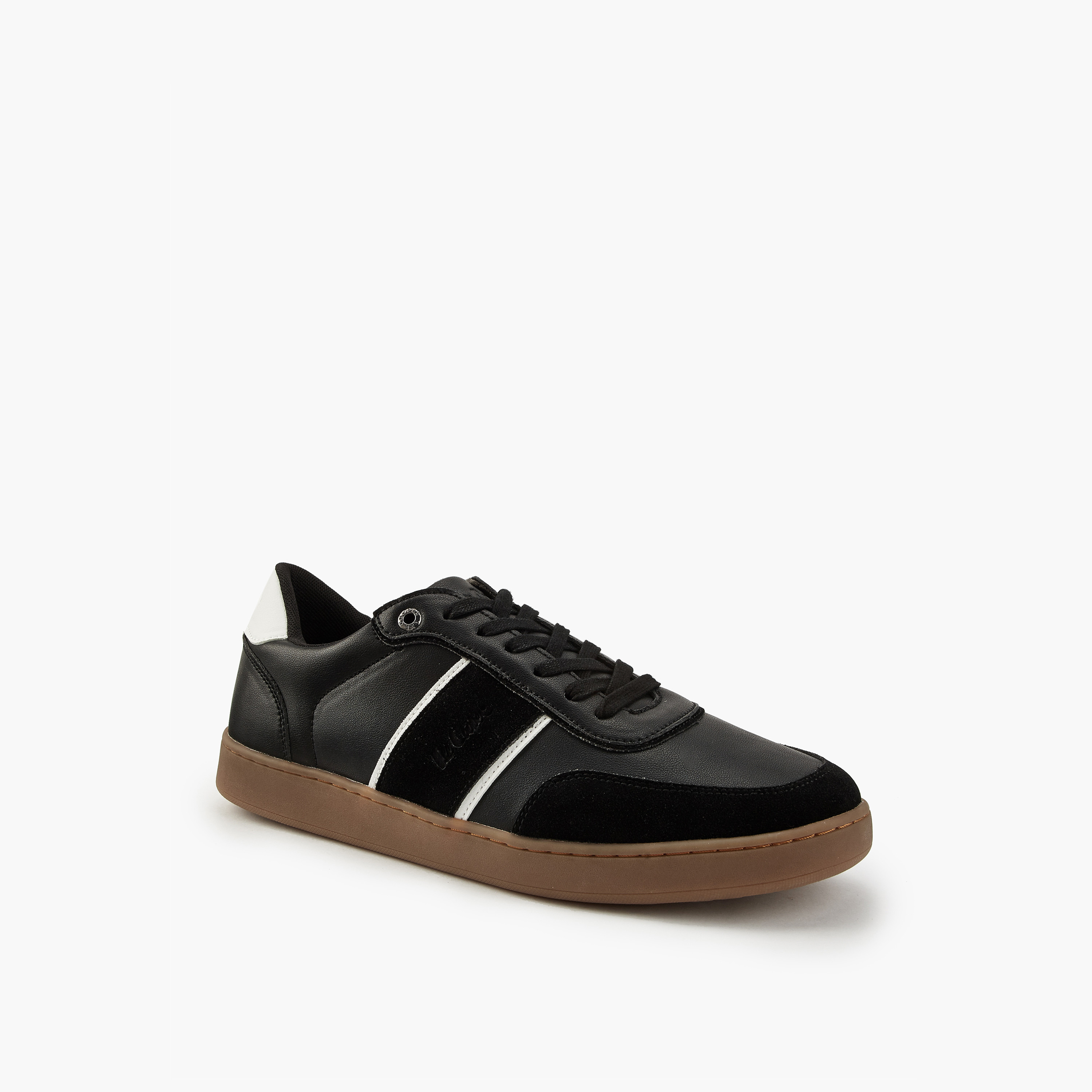 Lee Cooper Men's Lace-Up Sneakers-men-shoes-sneakers-image-3