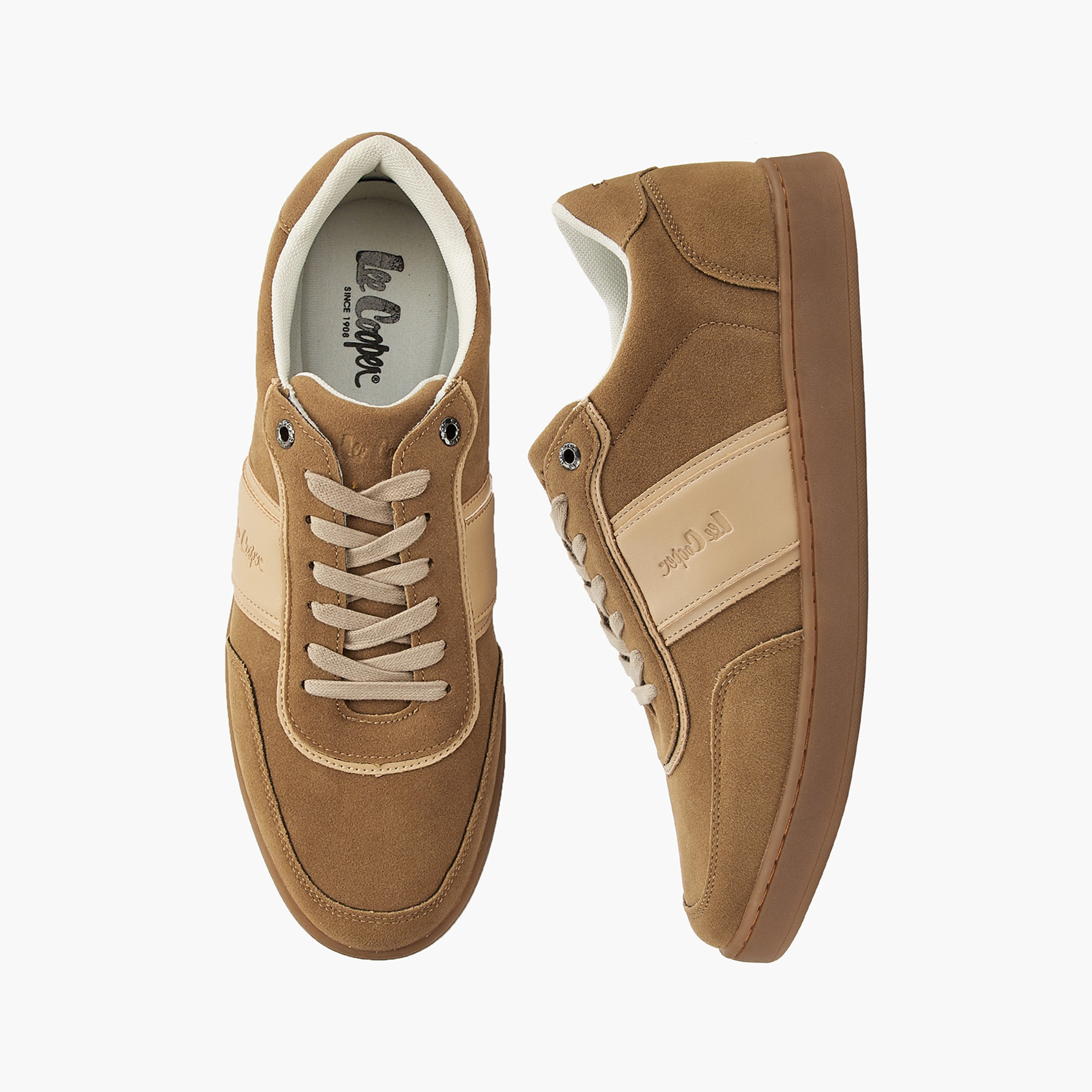 Lee Cooper Men's Lace-Up Sneakers-men-shoes-sneakers-image-1