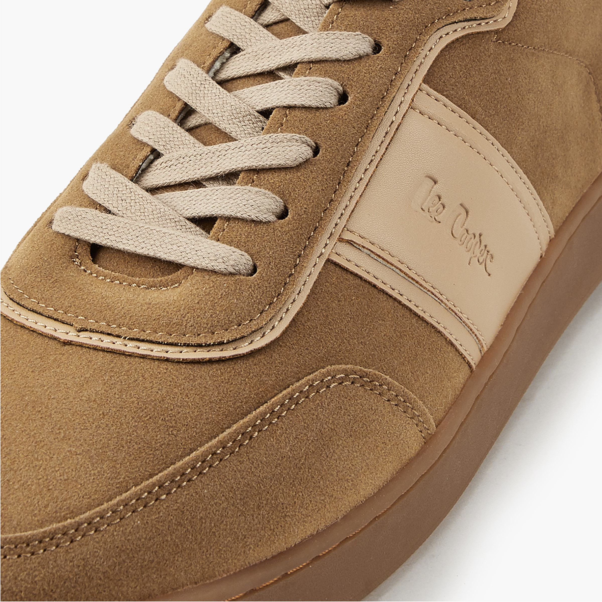Lee Cooper Men's Lace-Up Sneakers-men-shoes-sneakers-image-4