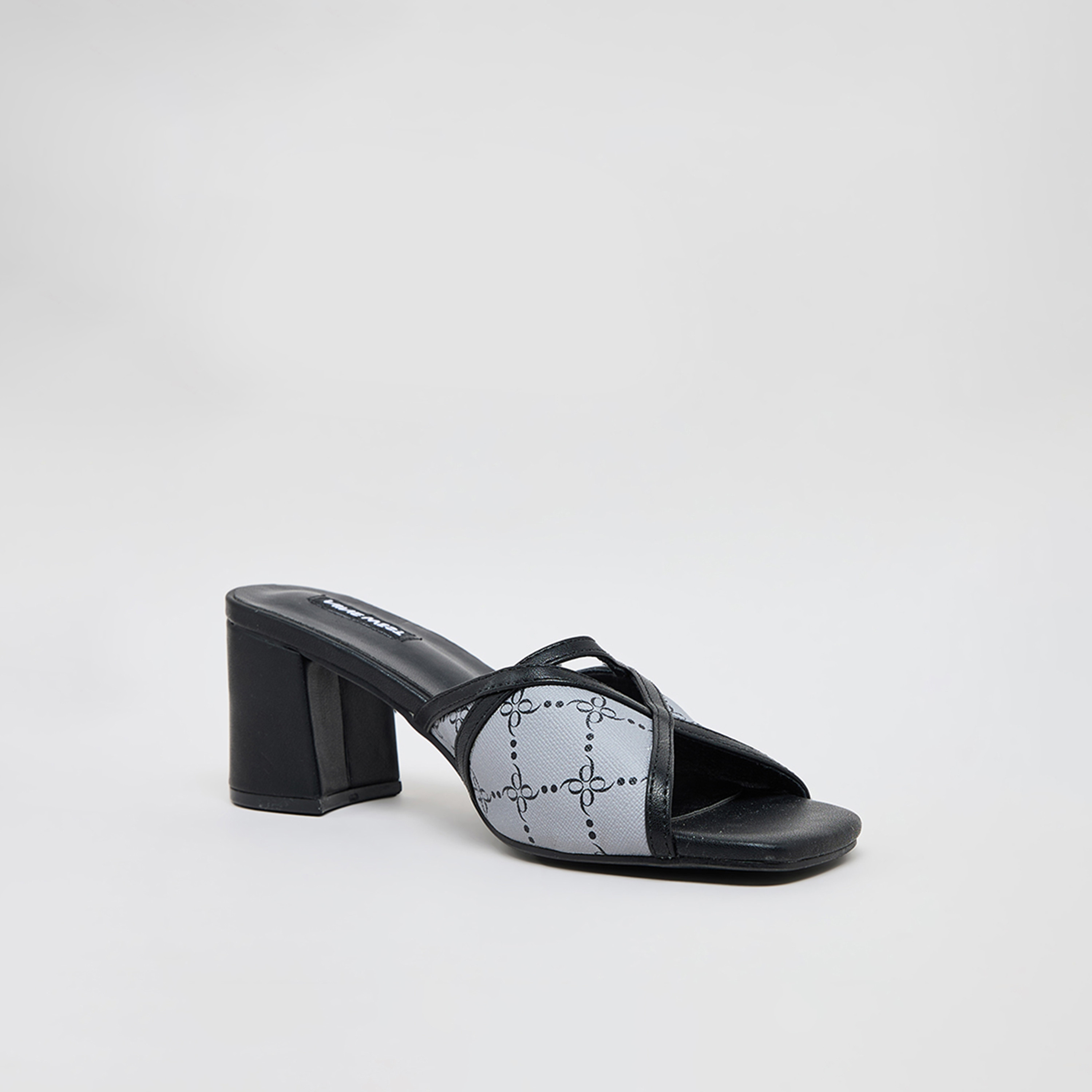 Nine West Women's Slip-On Block Heels | FEE1028E-women-shoes-sandals-heeled-image-1