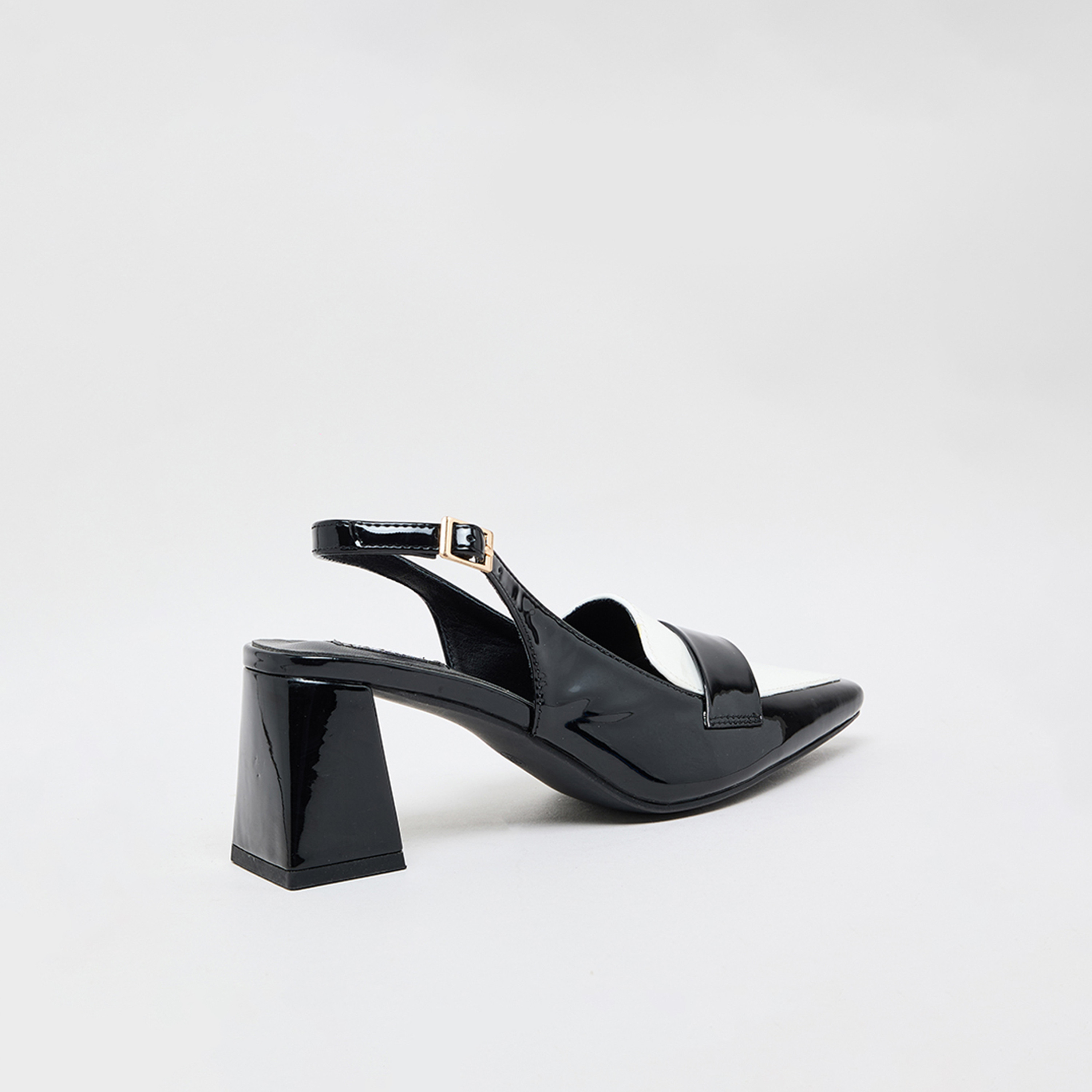 Nine West Women's Buckle Strap Block Pumps | FEE2552-1-women-shoes-heels-image-5