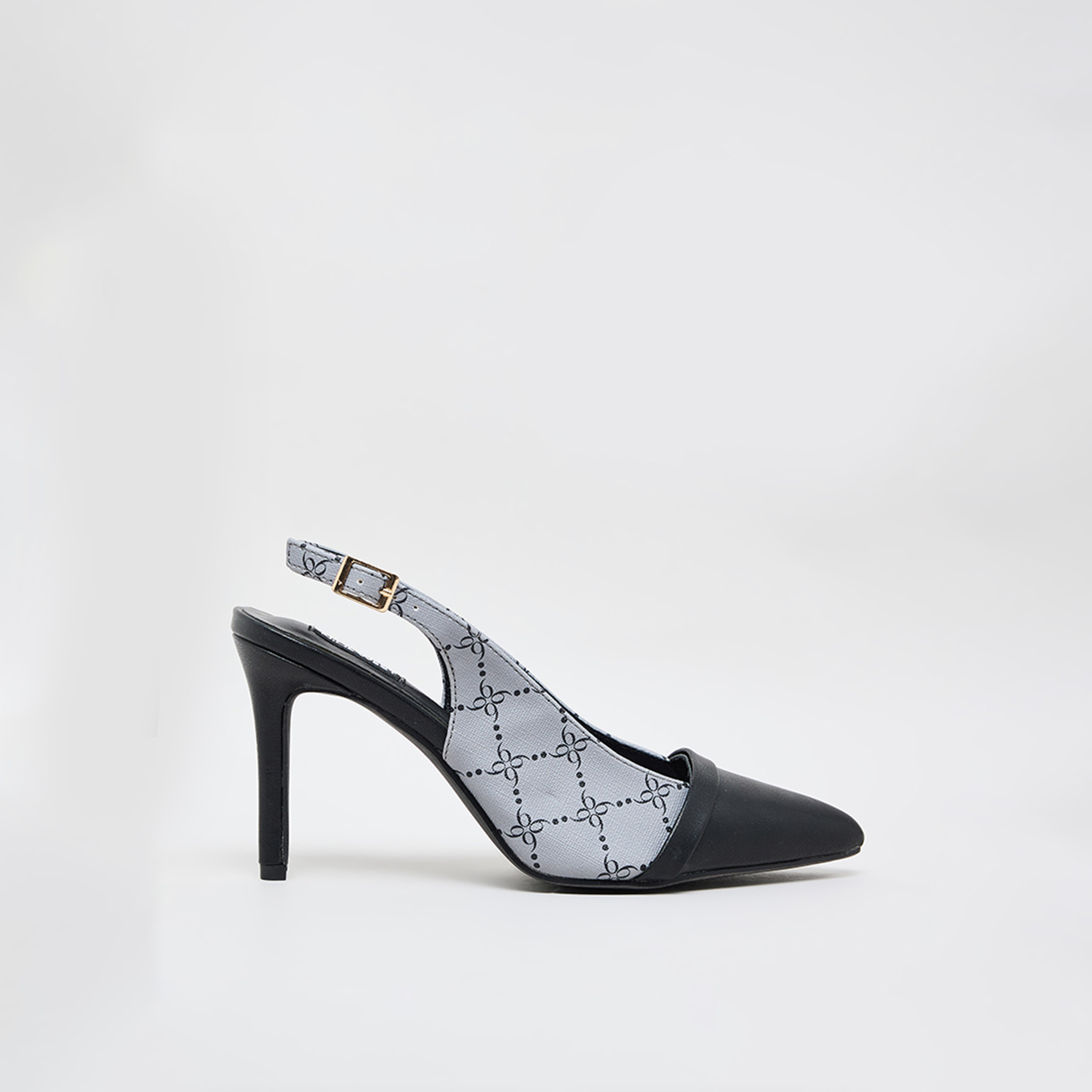 Nine West Women's Buckle Strap Stiletto Pumps | FEE2553-1-women-shoes-heels-image-3