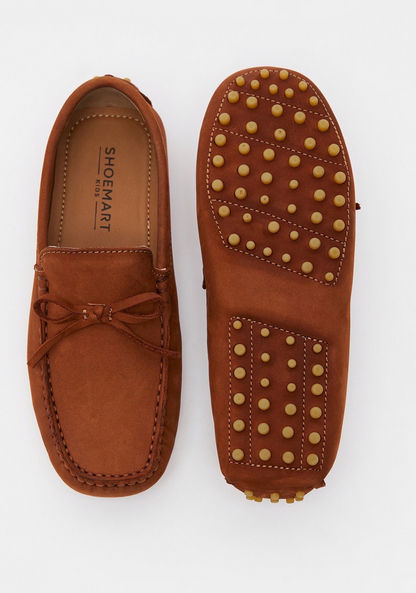 Textured Slip-On Moccasins-Boy%27s Casual Shoes-image-5
