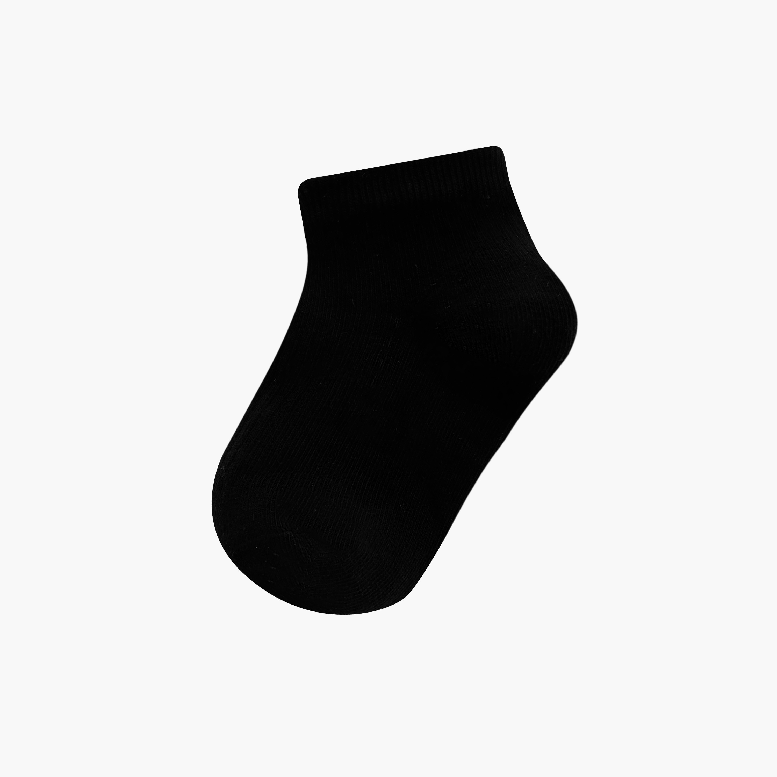طقم جوارب 7 أزواج سادة بطول الكاحل من جونيورز-girls-accessories-socks-image-2