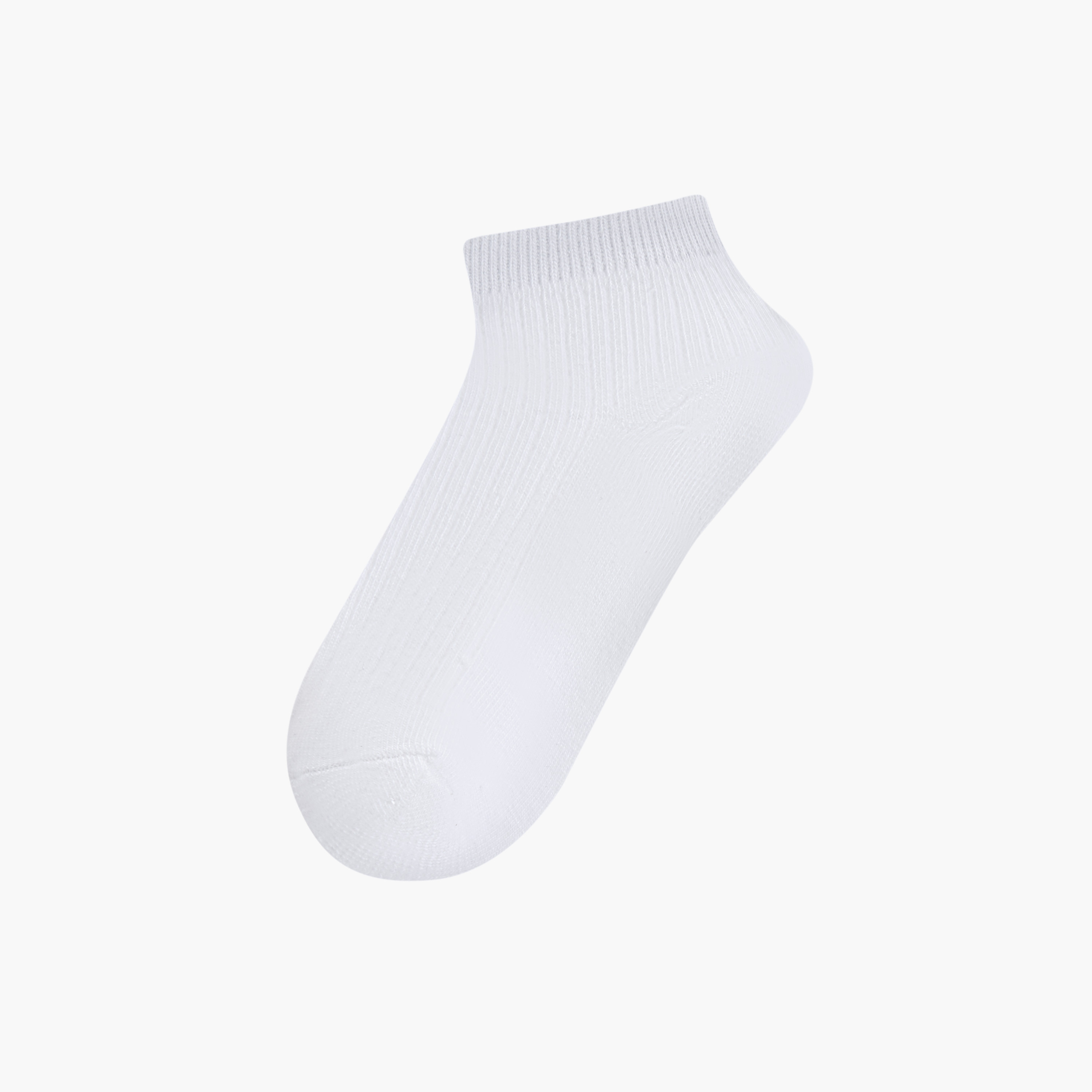طقم جوارب 7 أزواج مضلّعة بطول الكاحل من جونيورز-girls-accessories-socks-image-2