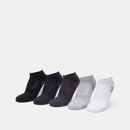 Dash Printed Ankle Length Socks - Set of 5