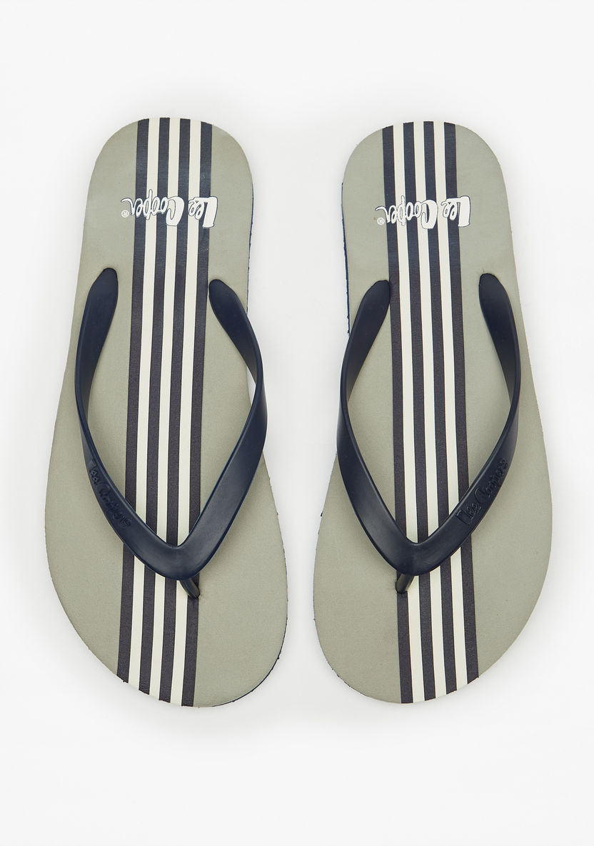 Lee Cooper Men's Striped Flip Flops-Men%27s Flip Flops & Beach Slippers-image-0